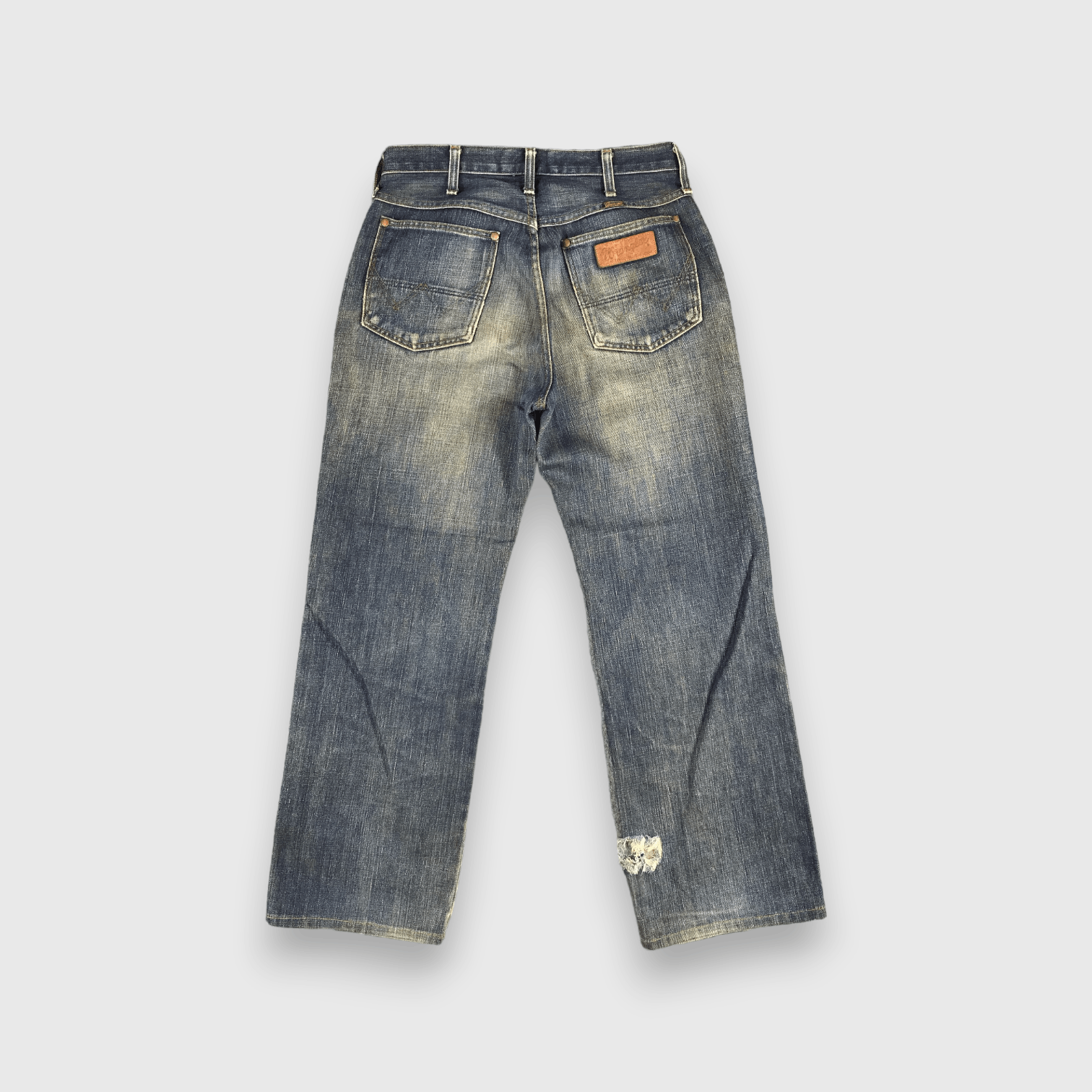 Vintage Vintage Blue Wash Wrangler Jeans-J1747 Size US 30 / EU 46 - 2 Thumbnail