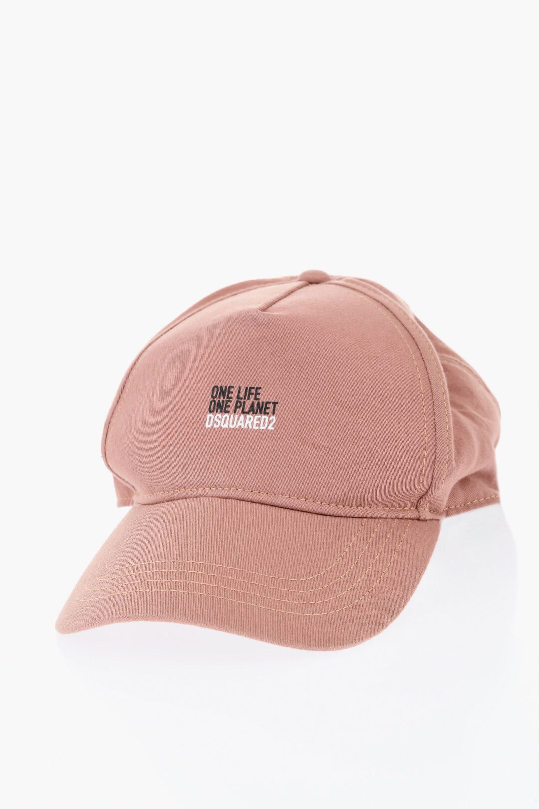 Dsquared2 ONE LIFE ONE PLANET Organic Cotton Baseball Cap with Print Size ONE SIZE - 1 Thumbnail