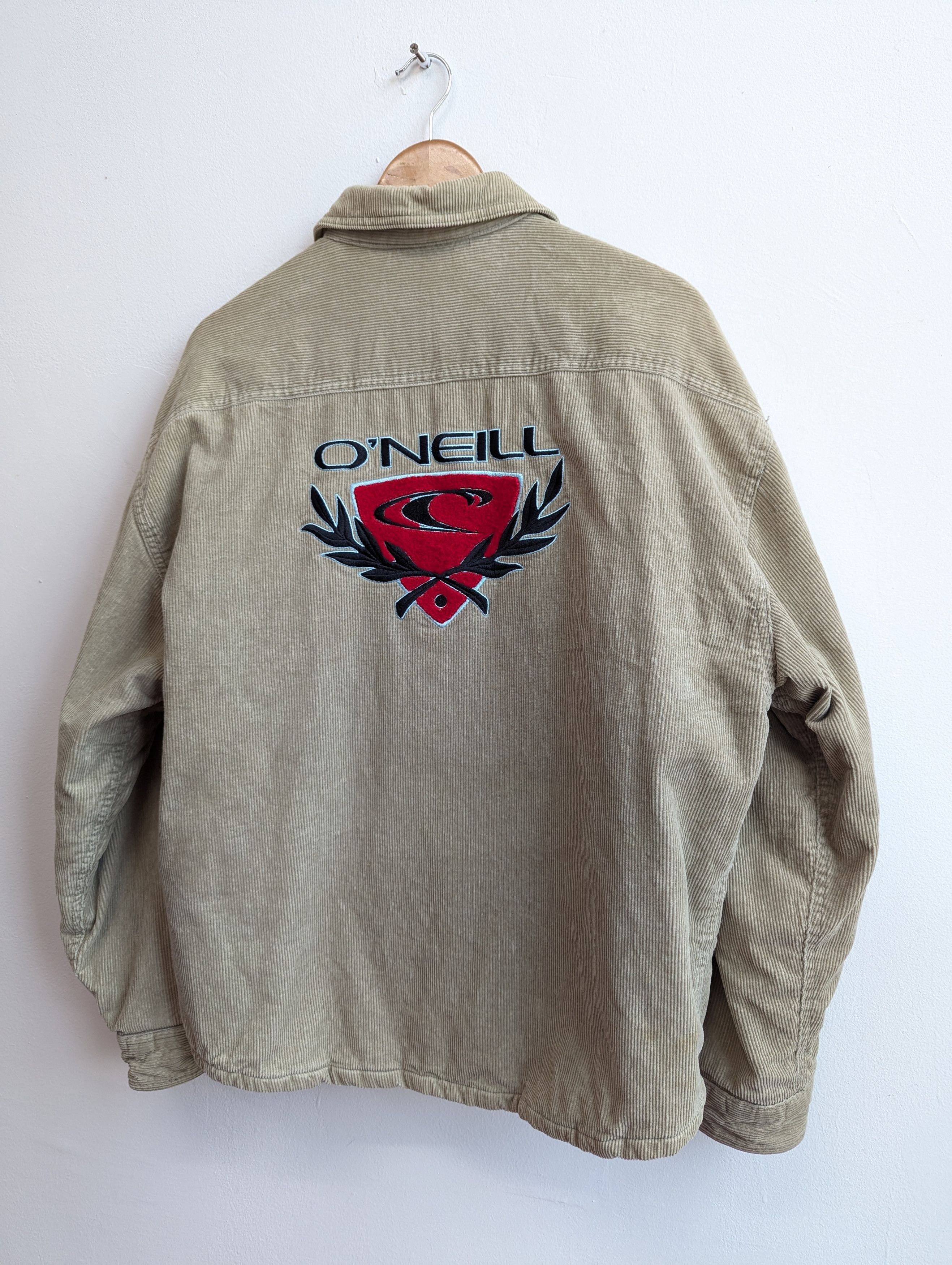 Vintage 90s O'Neill Embroidery Surf Style Corduroy Jacket