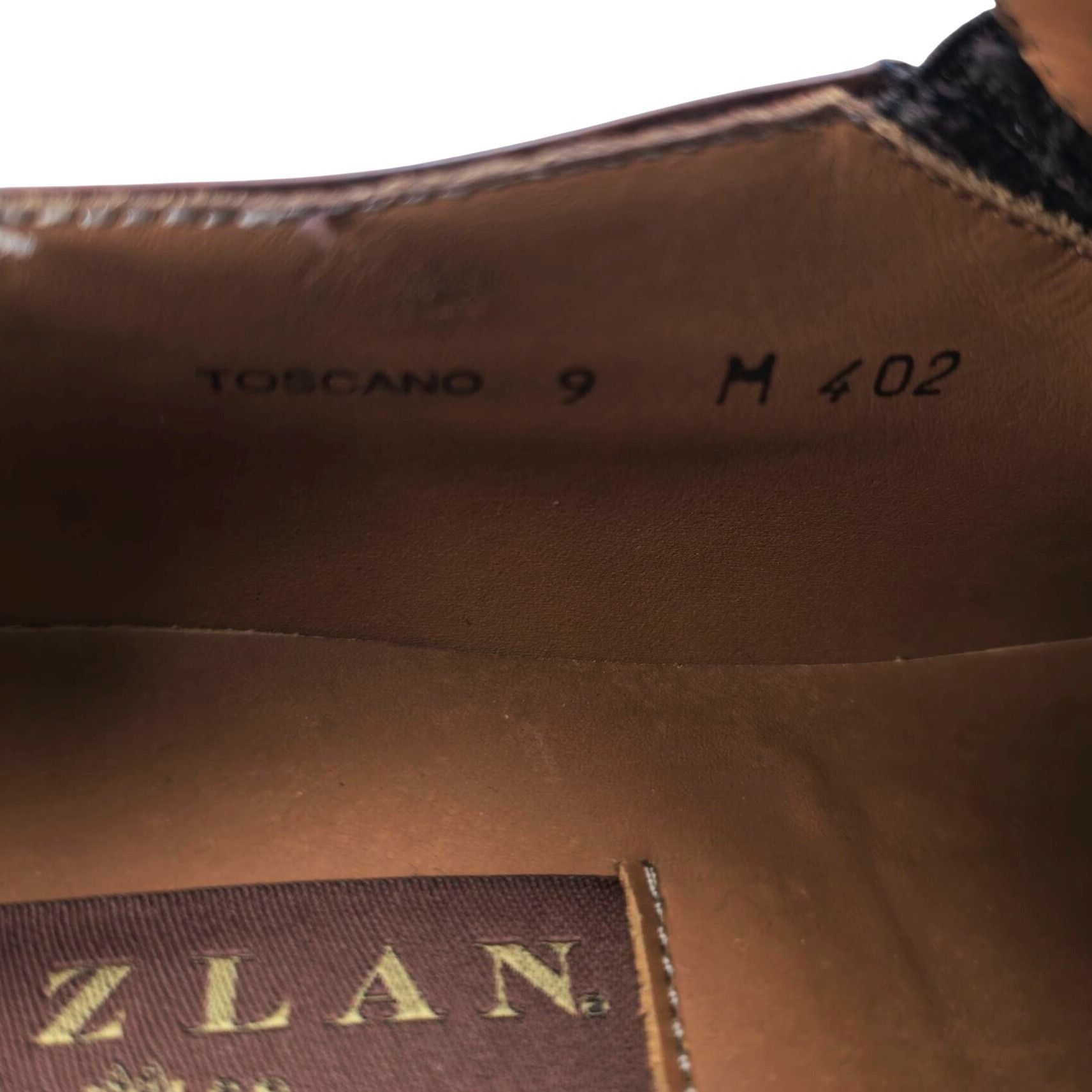 Mezlan Mezlan Spain Men size 9 Burnished Brown Calf Leather Dress S Size US 9 / EU 42 - 9 Thumbnail