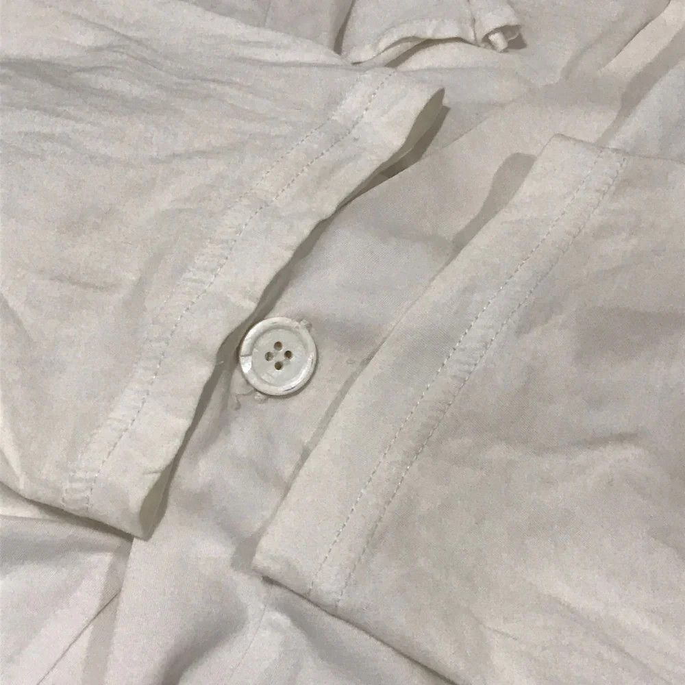 Yohji Yamamoto Yohji Yamamoto pour homme white/ Cut and sew shirt Size US L / EU 52-54 / 3 - 5 Thumbnail