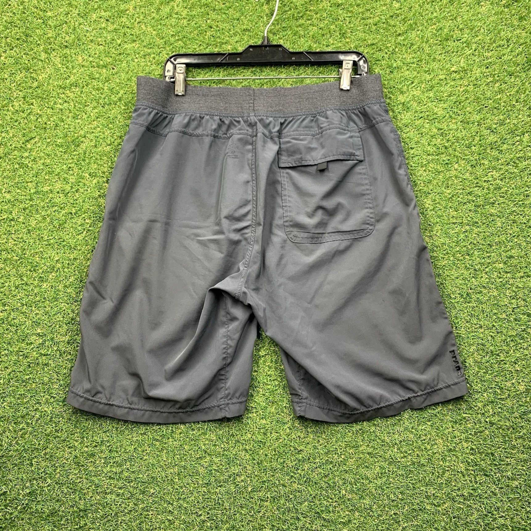 Prana PRANA Shorts Mens Large Vaha Standard Fit Stretch Hiking Outdoor Grey M3VAHS116 Size US 33 - 2 Thumbnail
