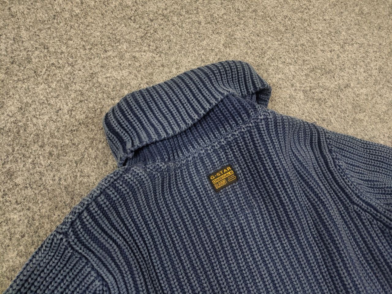 G-Star G Star Raw Champ Coll Knit Garment duet Sweater Vintage RRL Size US L / EU 52-54 / 3 - 10 Thumbnail