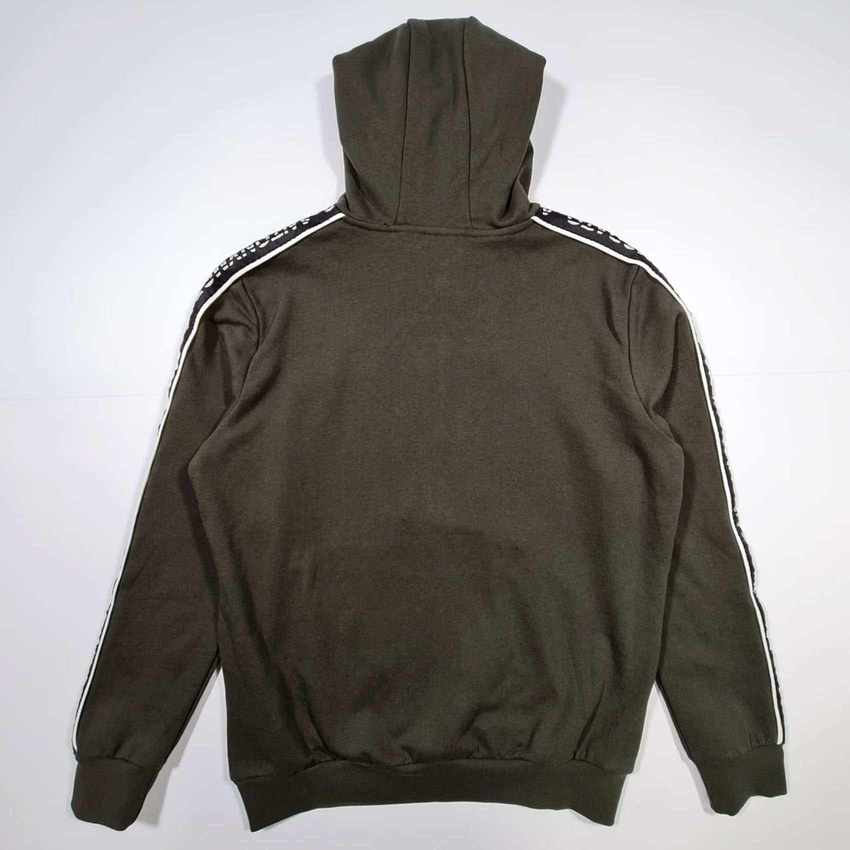 Antony Morato Antony Morato Hoodie Green XL Long Sleeve Tape Logo Cotton Pullover Top Mens Regular Knit Pullover Hooded Pockets Logo City Designer Sports Size US XL / EU 56 / 4 - 6 Thumbnail