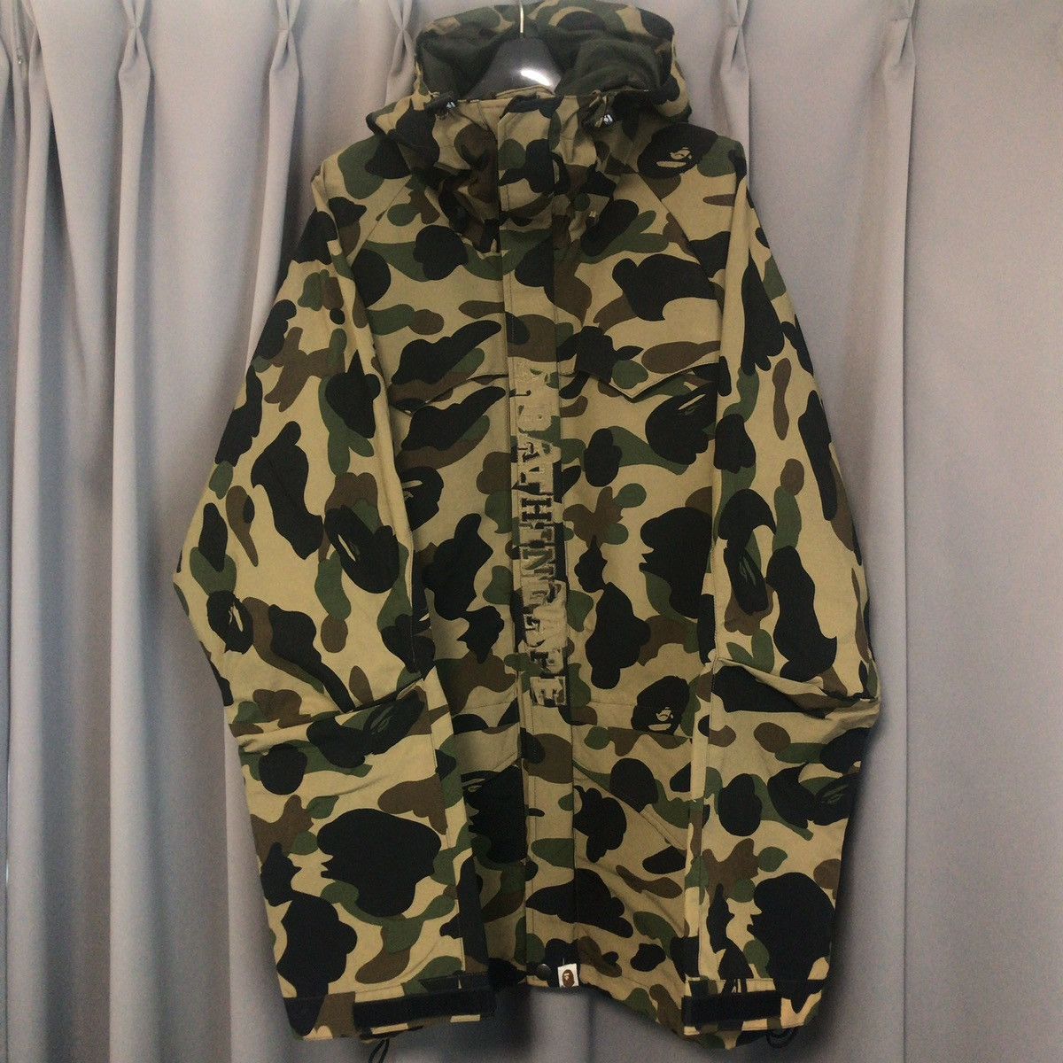 Bape Old BAPE 1996 Snowboard Jacket – Green Camo Size US L / EU 52-54 / 3 - 1 Thumbnail