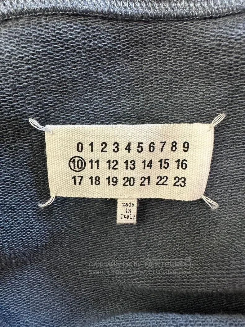 Maison Margiela Maison Margiela Classic Portrait Washed Sweatshirt. Size US S / EU 44-46 / 1 - 6 Thumbnail