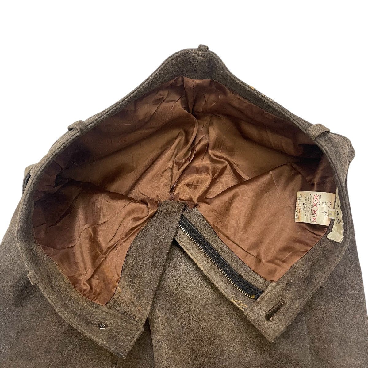 Yohji Yamamoto Vintage Yohji Yamamoto Sheepskin Leather Pants Size US 29 - 10 Thumbnail