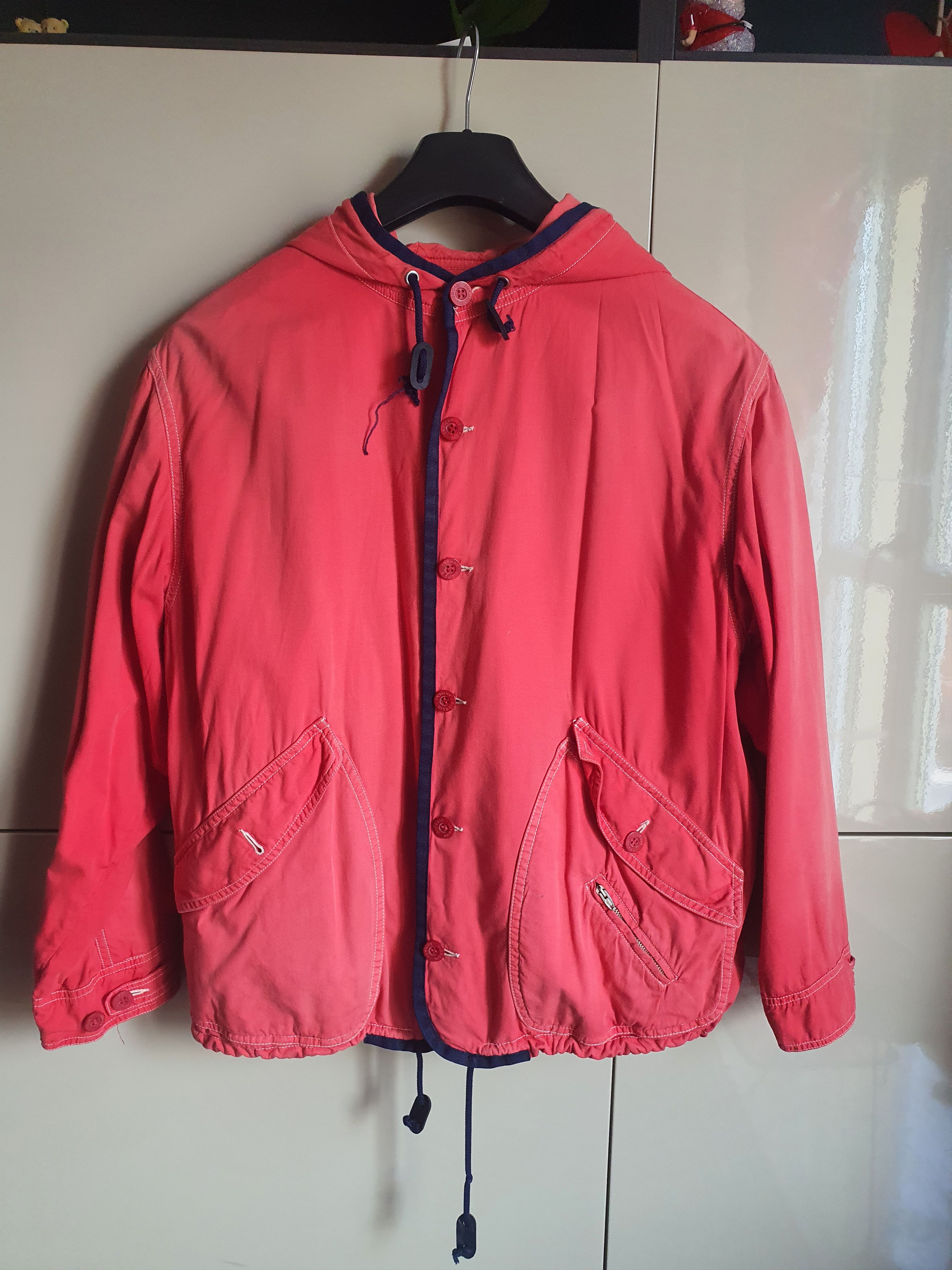 Giorgio Armani Vintage Rare Giorgio Armani Hooded jacket S/M Size US S / EU 44-46 / 1 - 1 Thumbnail
