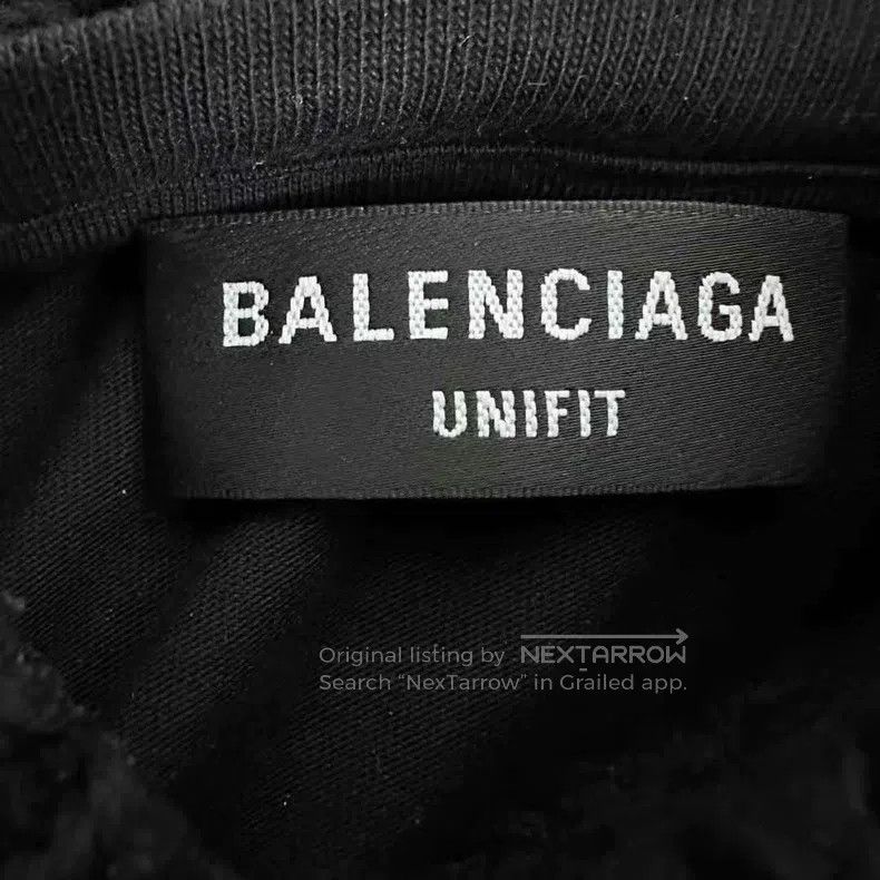 Balenciaga Balenciaga Black Hole Sweater, Classic Cola Logo Design, F Size US S / EU 44-46 / 1 - 3 Thumbnail
