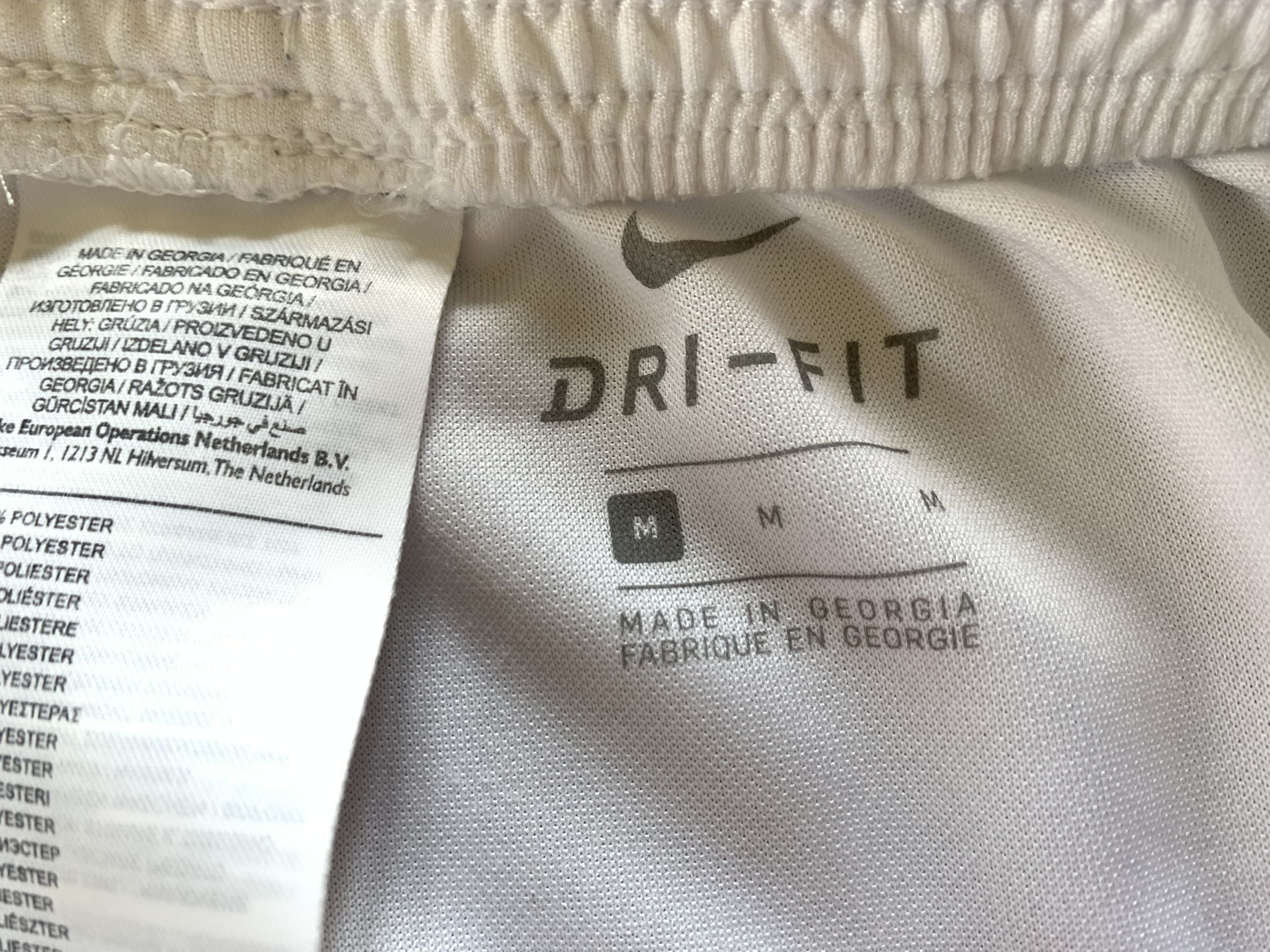 Nike Nike Dri Fit White Training Shorts Size US 32 / EU 48 - 6 Thumbnail