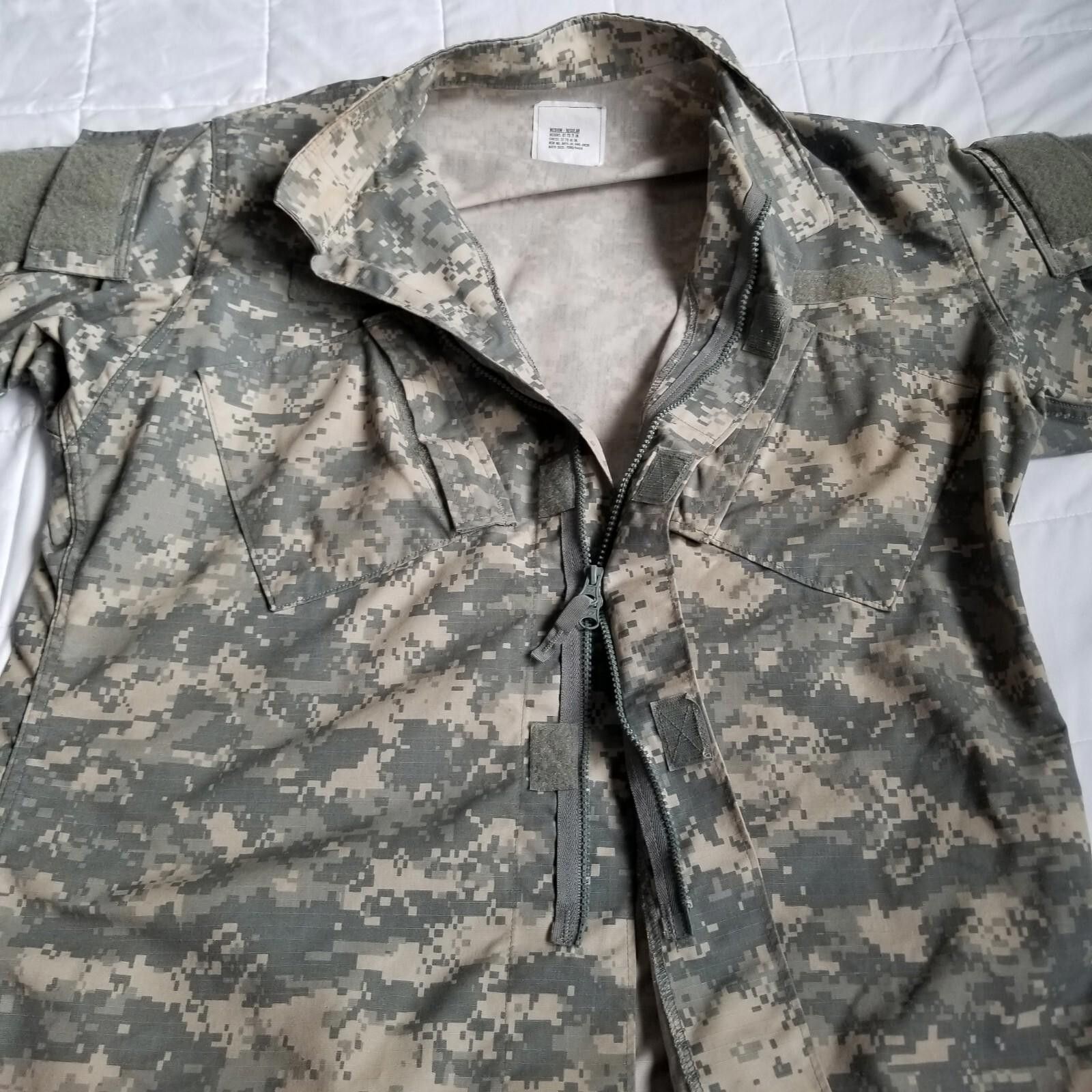 uniform experiment US Military Digital Camo ARMY Fatigue Jacket Medium-Regular Size ONE SIZE - 11 Thumbnail