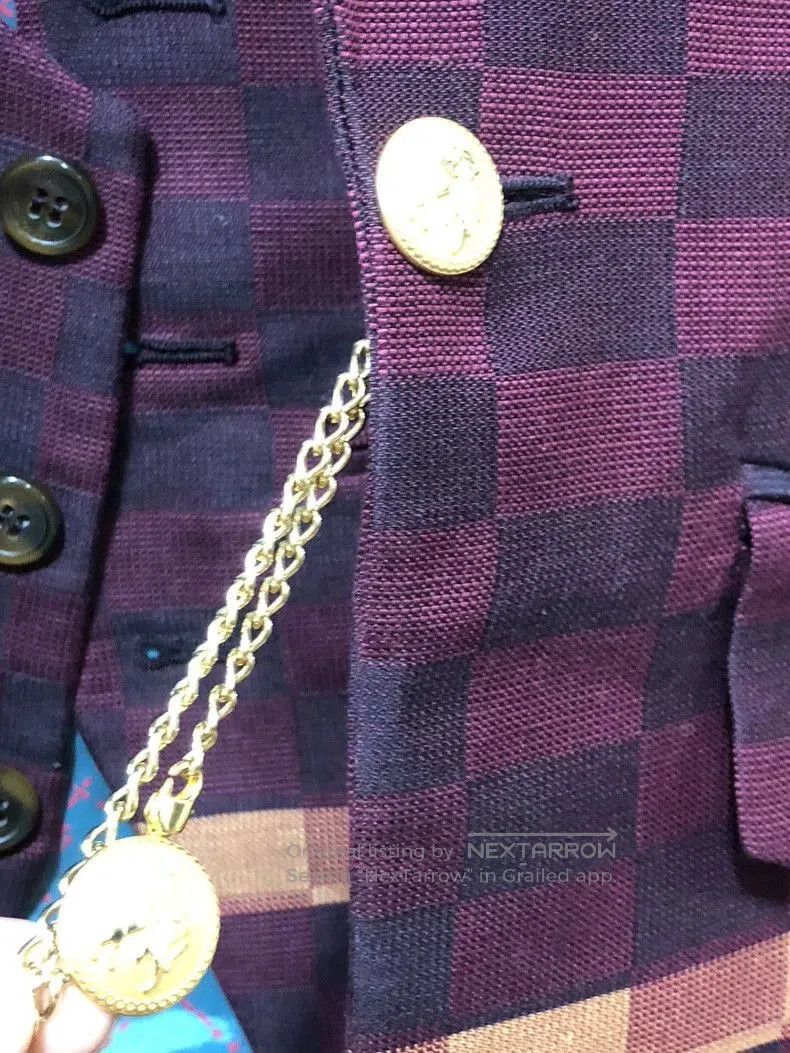 Vivienne Westwood Vivienne Westwood Checkered Blazer Jacket . Size US M / EU 48-50 / 2 - 4 Thumbnail