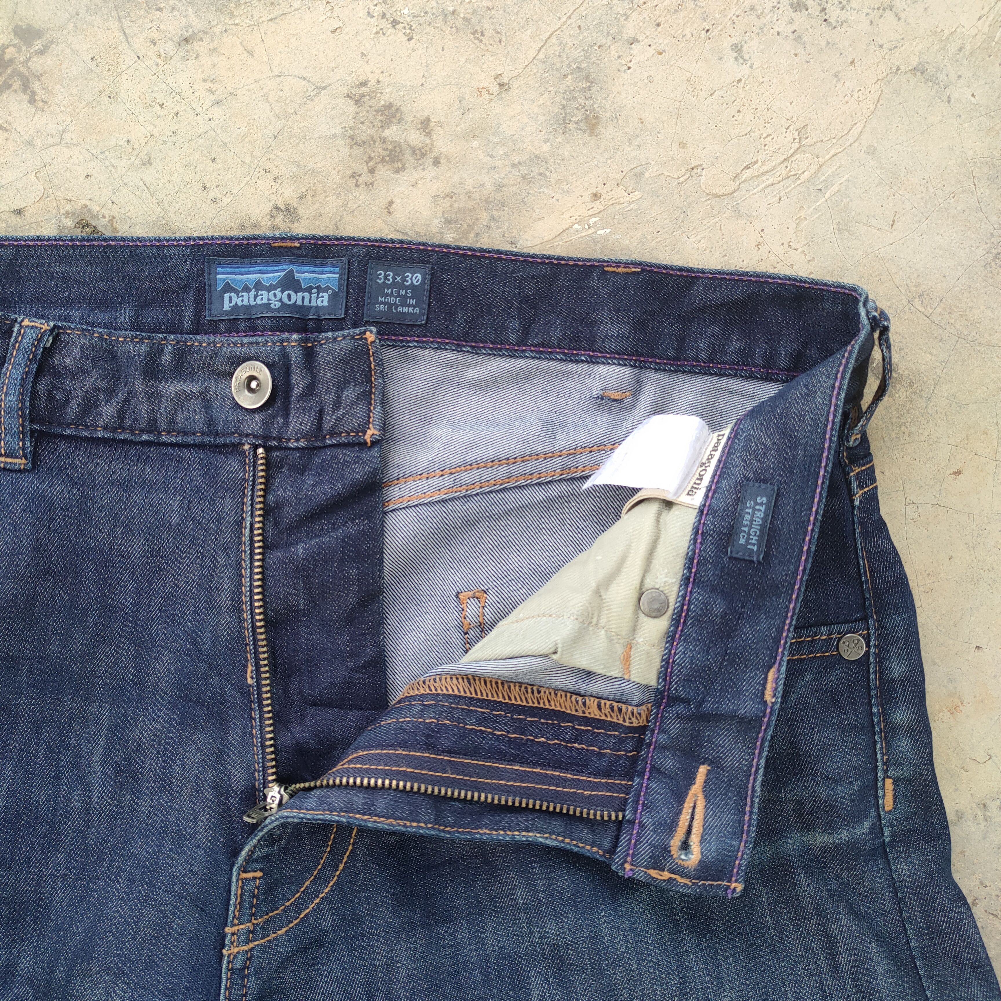 Patagonia VINTAGE PATAGONIA DENIM FADED RIPEP JEANS PANTS Size US 34 / EU 50 - 9 Thumbnail