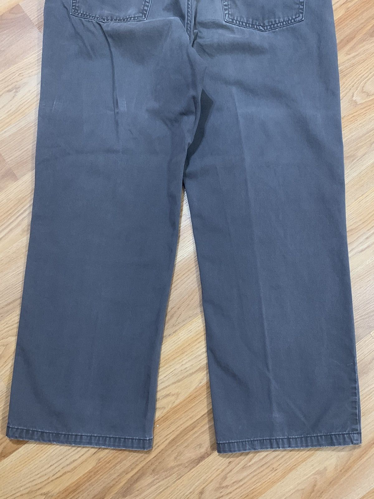 Van Heusen × Vintage 36x29- Van Heusen 5-Pocket Faded Baggy Jean Pants (Grey) Size US 36 / EU 52 - 19 Thumbnail