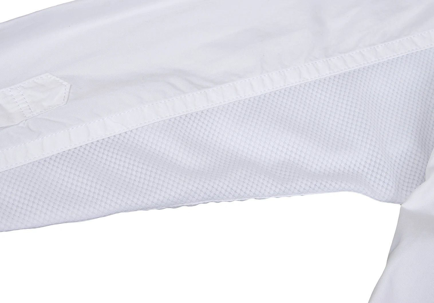 Ganryu Check Mesh Long Sleeve Shirt in Red and White, L Size US L / EU 52-54 / 3 - 14 Thumbnail