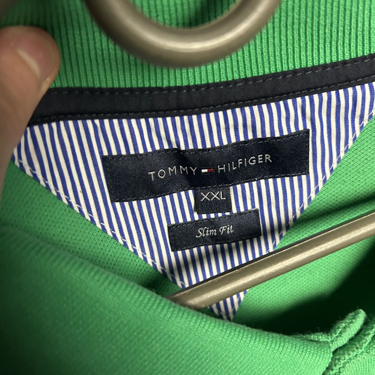 Tommy Hilfiger Designer Tommy Hifliger Brazil Big Logo y2k opium polo Size US XXL / EU 58 / 5 - 6 Thumbnail