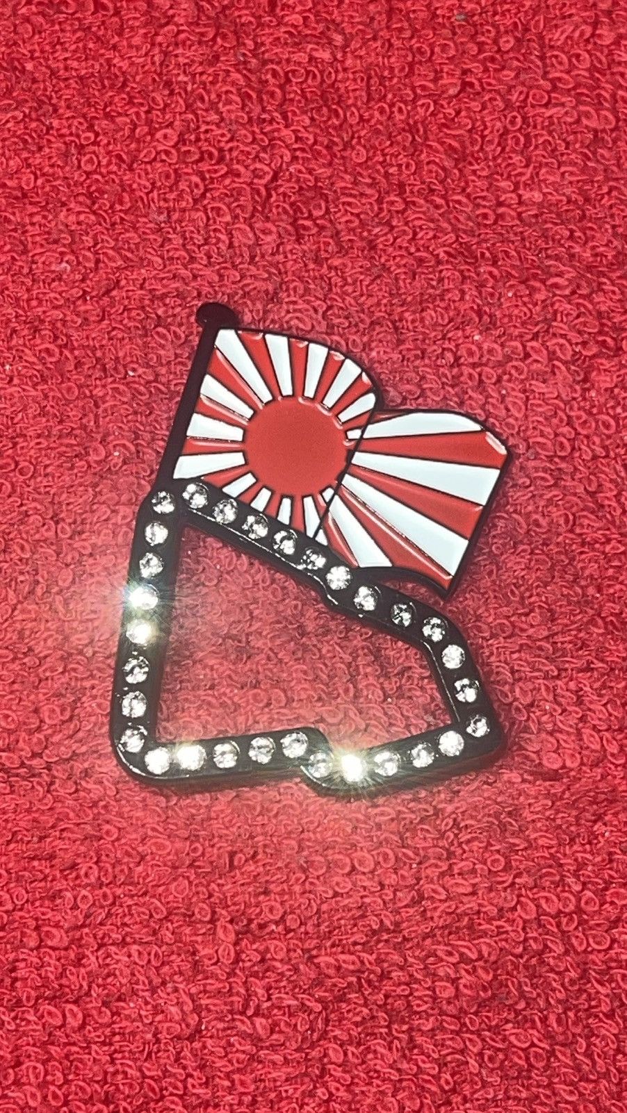 New Era Japan Rising Sun Hat Pin by @KMstayintrue WxstCoast Size ONE SIZE - 1 Thumbnail