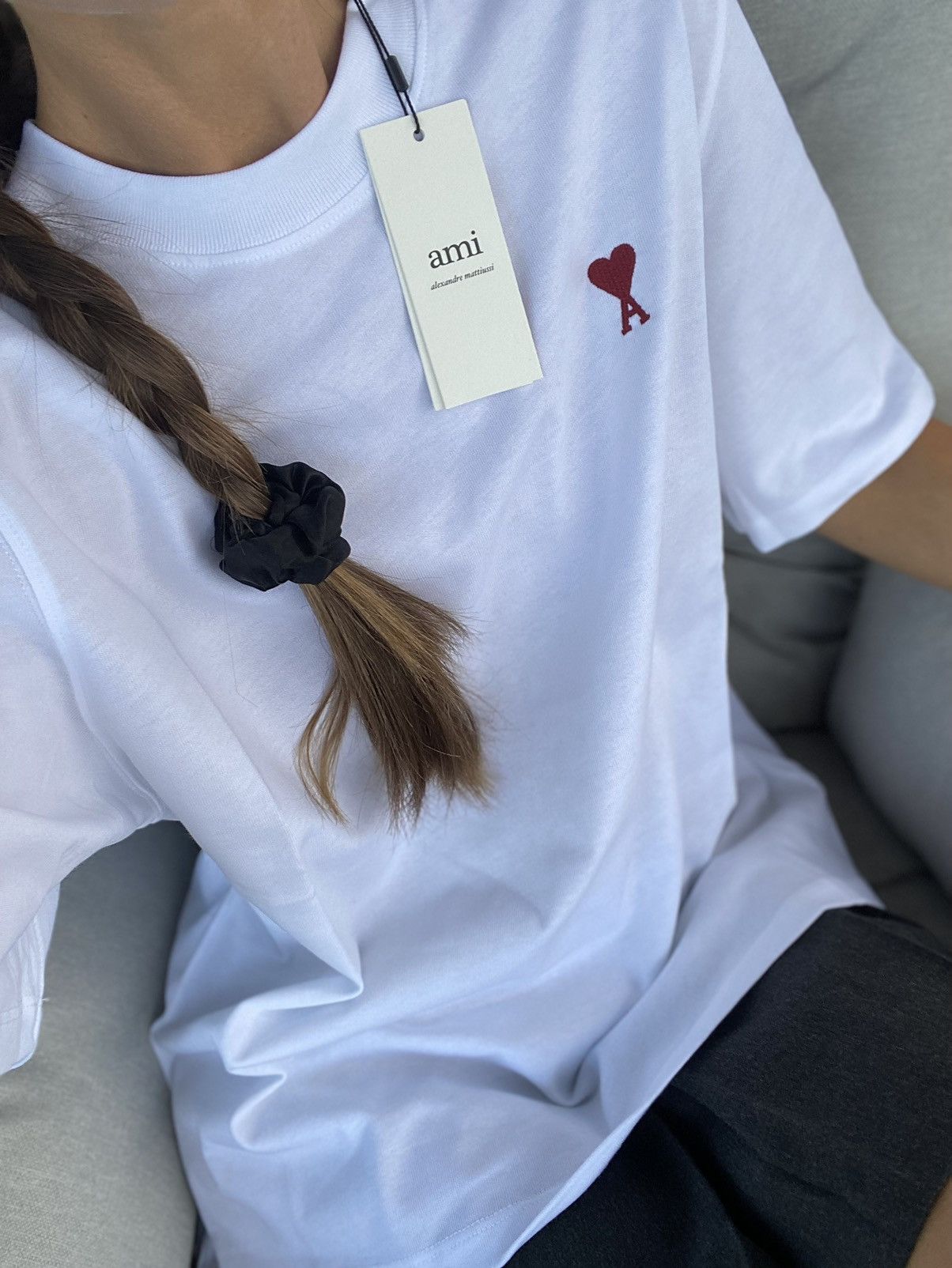 AMI Ami Paris T-shirt Alexandre Mattiussi De Coeur Heart Size L / US 10 / IT 46 - 2 Thumbnail