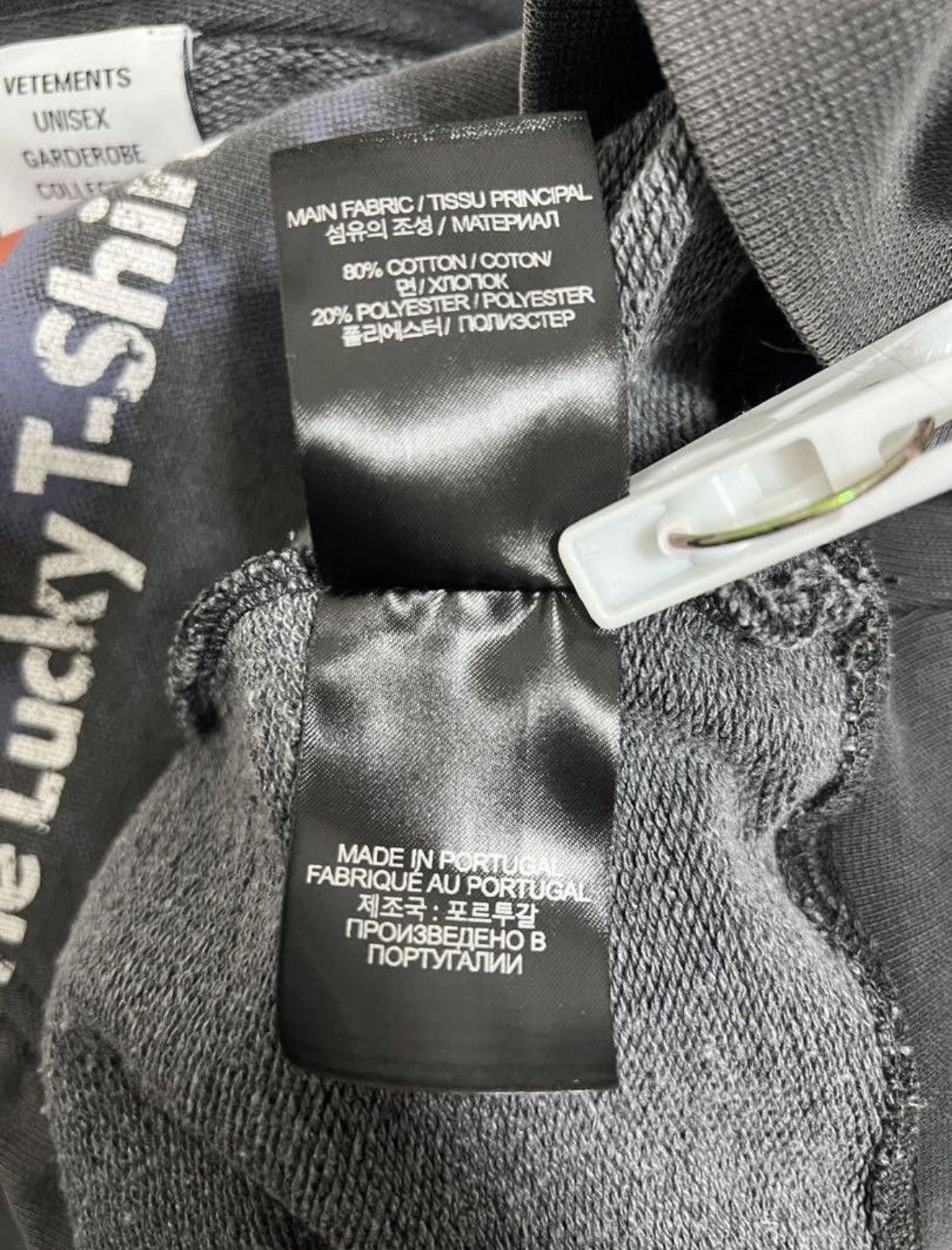 Vetements VETEMENTS I Just Got Lucky Hoodie Size US M / EU 48-50 / 2 - 6 Thumbnail