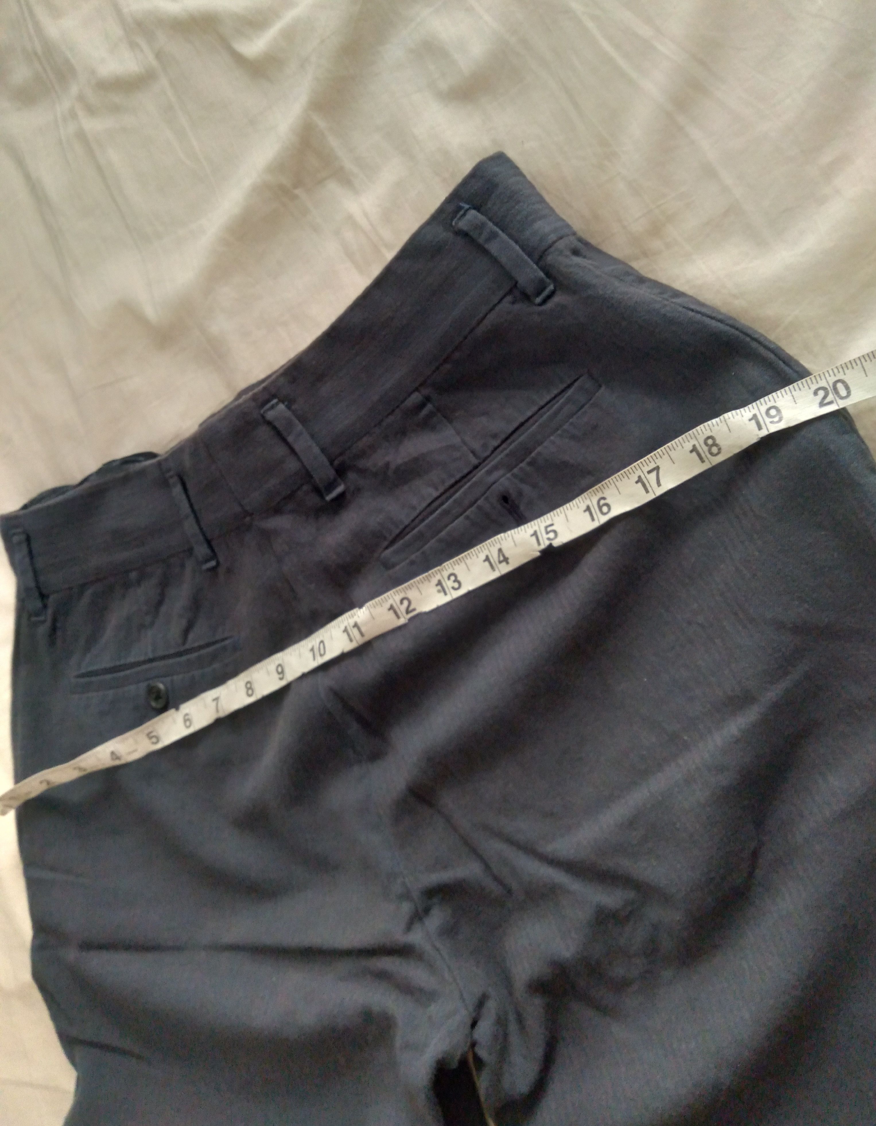 Marc Jacobs Wool Cotton Shorts 46 30 ITALY gray Size US 30 / EU 46 - 6 Thumbnail