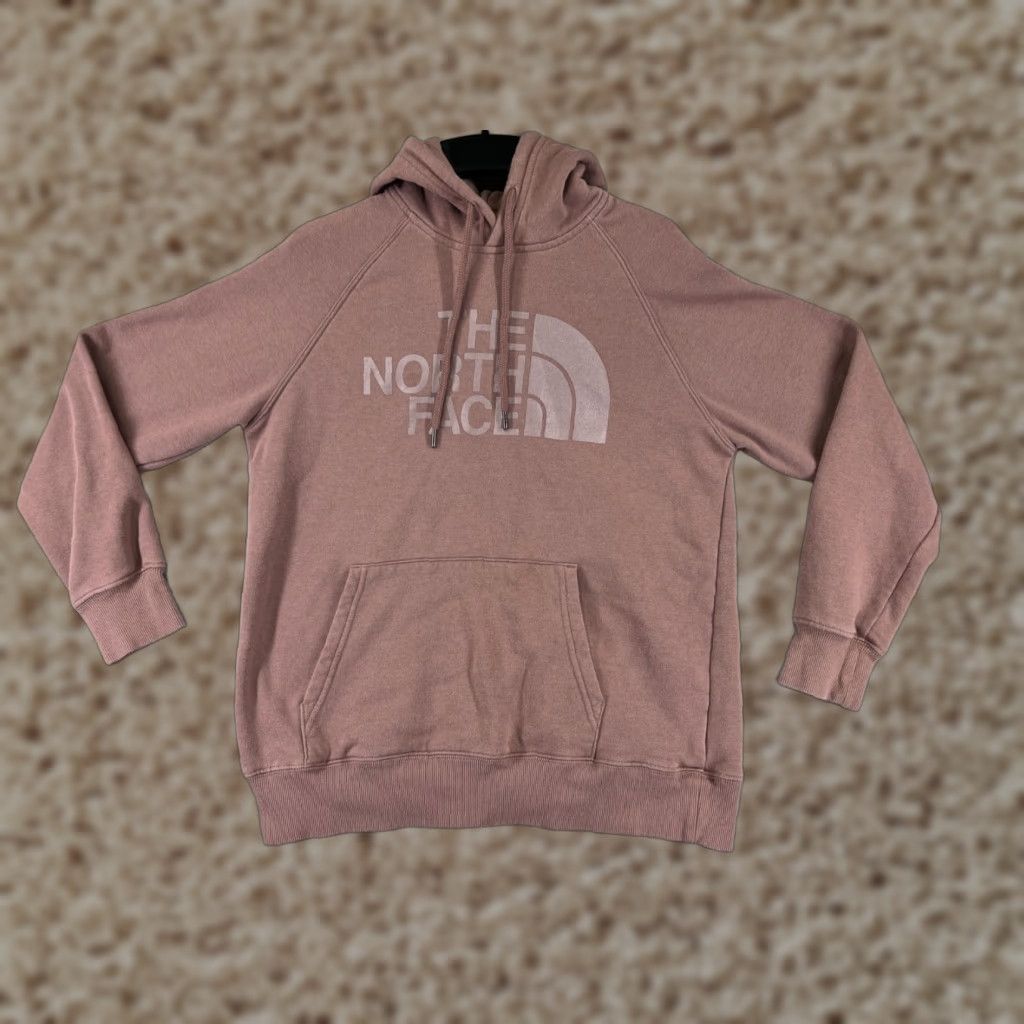 The North Face VINTAGE The North Face Shirt Women Adult Medium Pink Pullover Crew Neck Logo Lightweight Casual 90s Mens Women Girls Size M / US 6-8 / IT 42-44 - 1 Thumbnail
