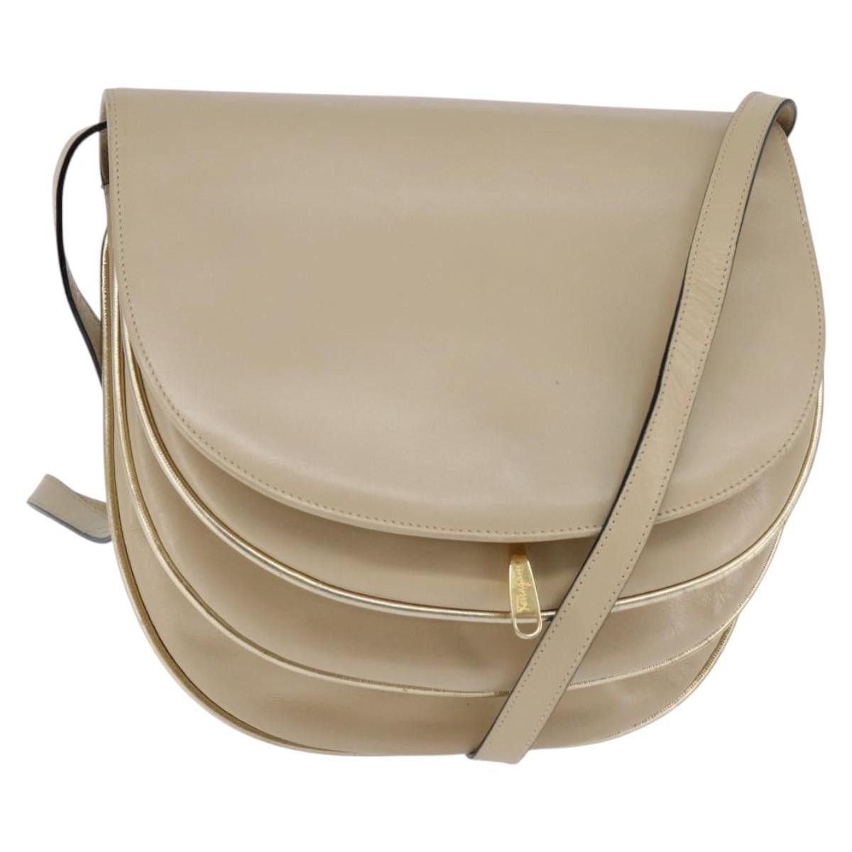 Salvatore Ferragamo Salvatore Ferragamo Vintage Shoulder Bag Leather Size ONE SIZE - 1 Thumbnail