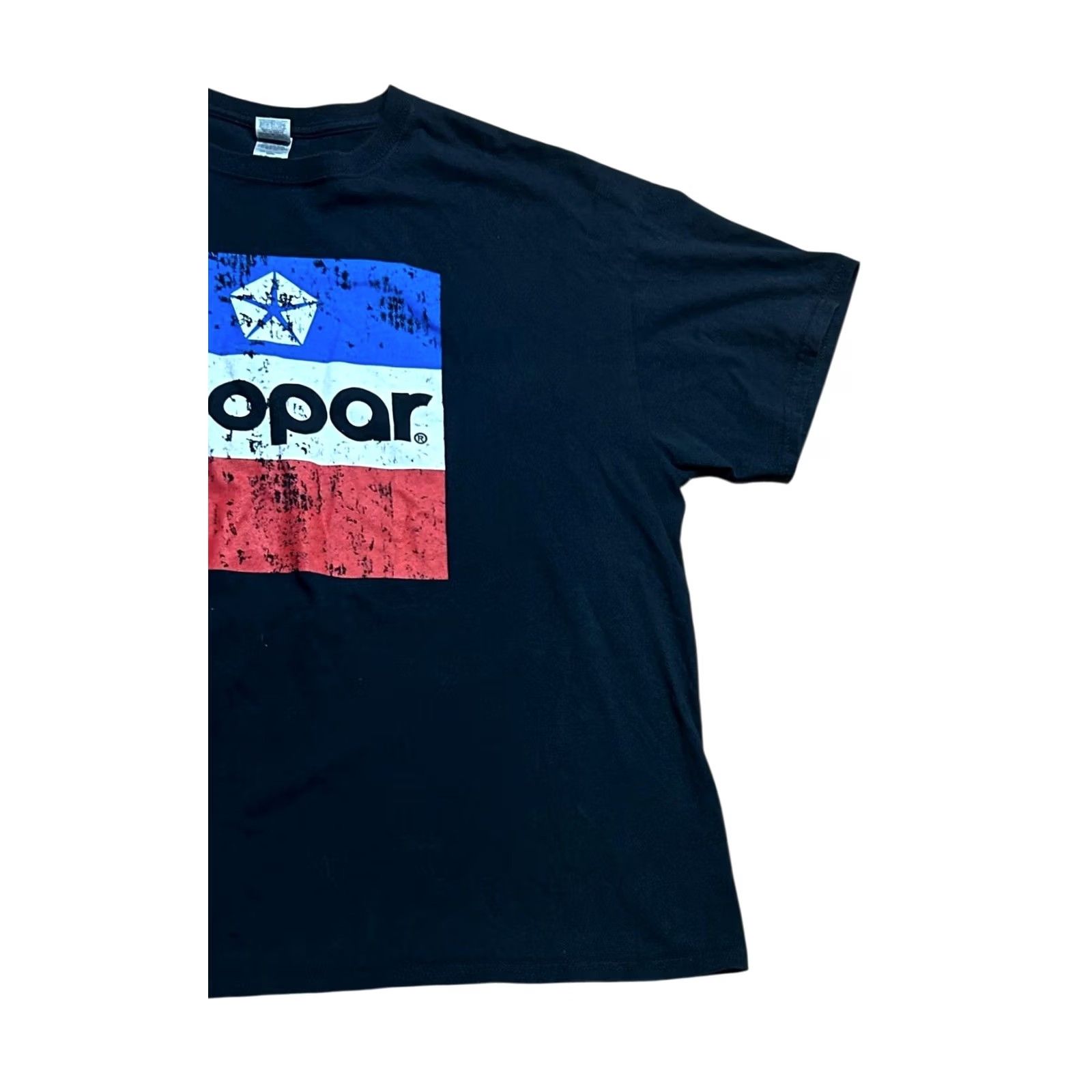 Vintage Mopar Vintage Black T-Shirt Short Sleeve Tee Men's XL Distressed Cars Parts Graphic Print Shirt Size US XL / EU 56 / 4 - 3 Thumbnail