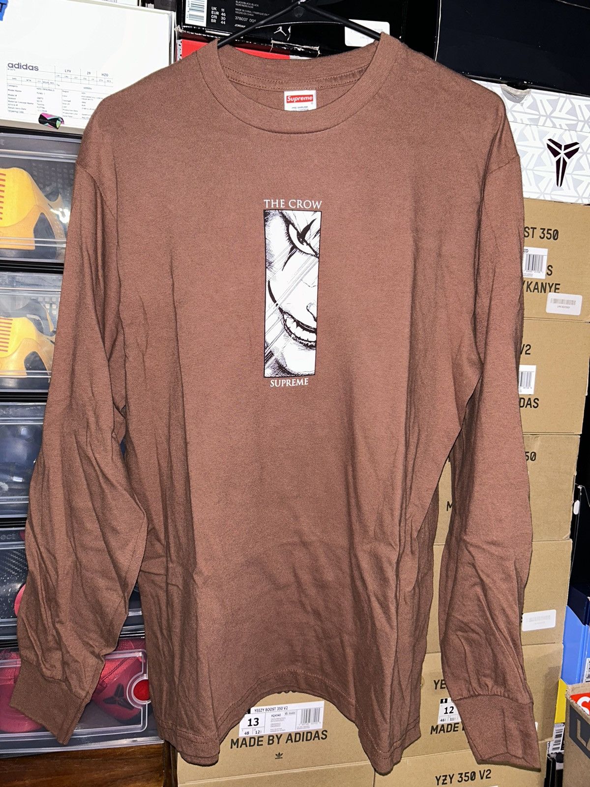 Supreme Supreme The Crow L/S Tee FW21 size Medium NEW Size US M / EU 48-50 / 2 - 1 Thumbnail