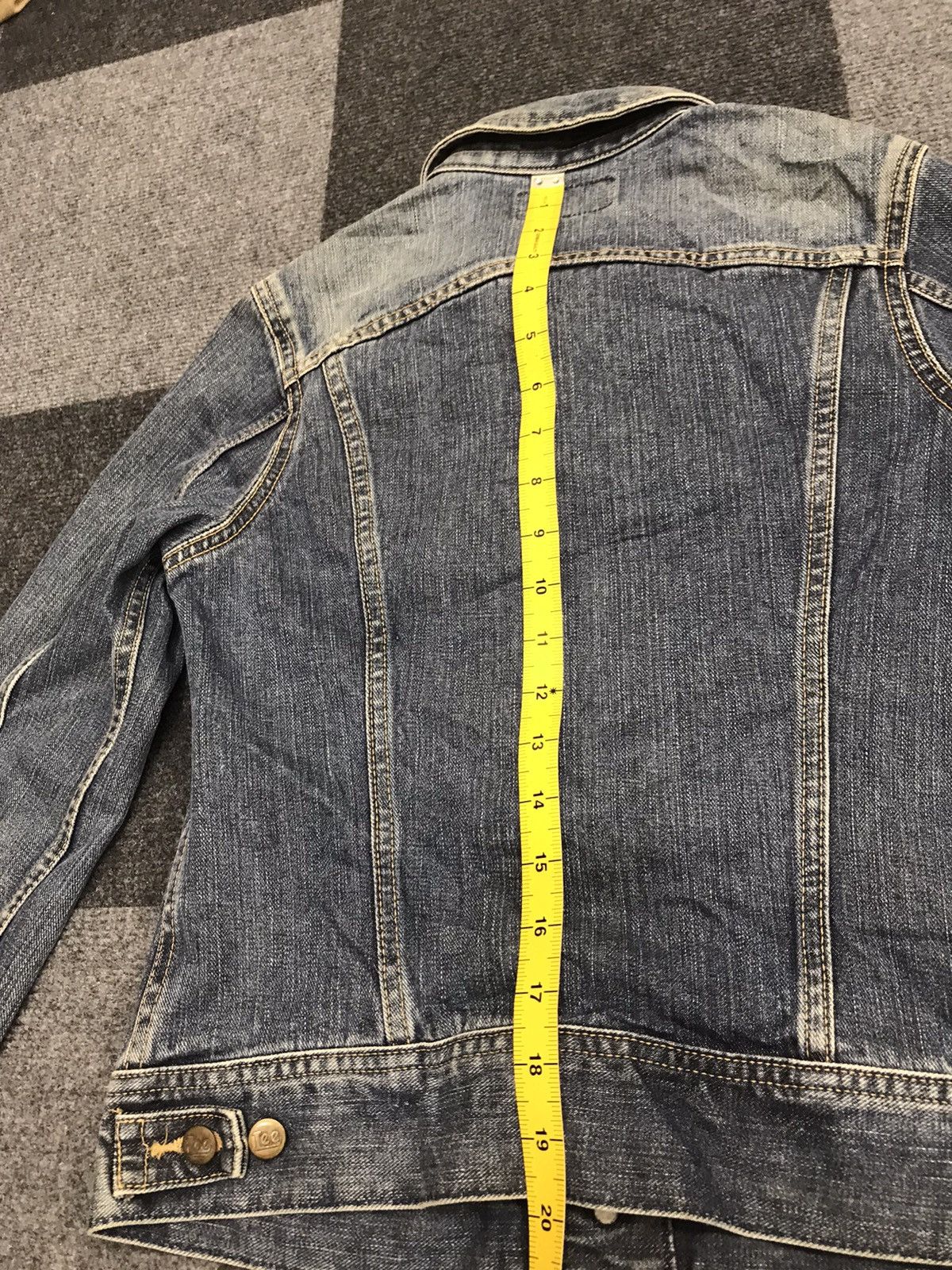 Japanese Brand × Lee NATURAL BASIC X Lee Trucker Jacket Size S / US 4 / IT 40 - 11 Thumbnail
