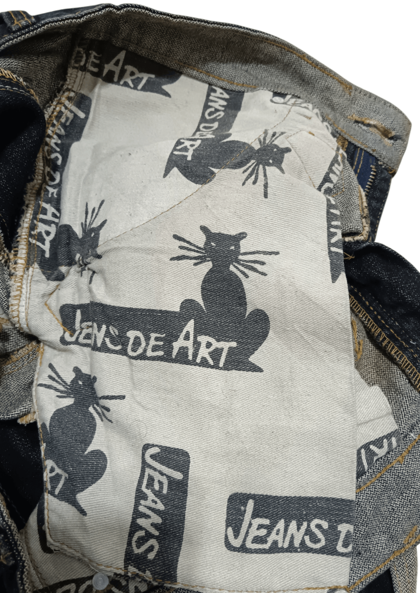 Japanese Brand × Seditionaries JEANS DE ART MULTIPOCKETS KAPITAL LIKE BAGGY JEANS Size US 34 / EU 50 - 3 Thumbnail