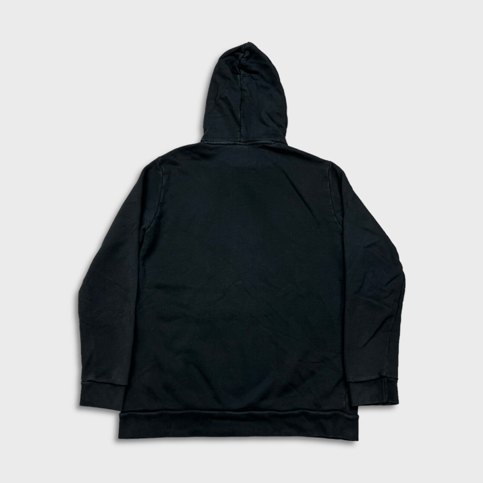 Adidas × Vintage Adidas Hoodie Medium Trefoil Spell Out Hooded Sweatshirt Size US M / EU 48-50 / 2 - 3 Thumbnail
