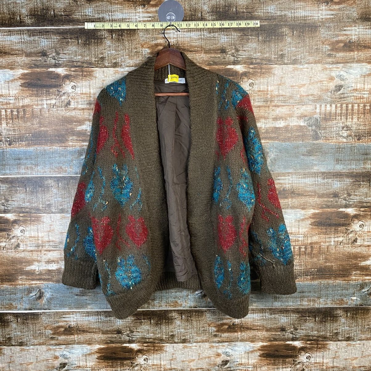 Other DL Anjoue Roze Brown Cardigan Knitwear #C1150 Size XL / US 12-14 / IT 48-50 - 1 Thumbnail