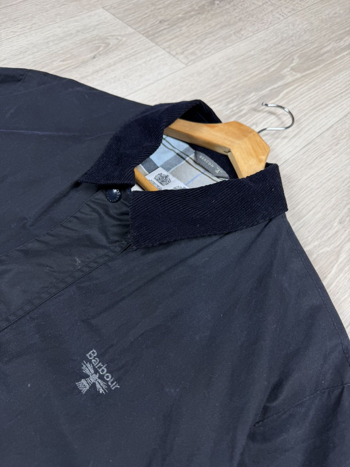 Barbour Beacon Broad Waxed Jacket Size Medium