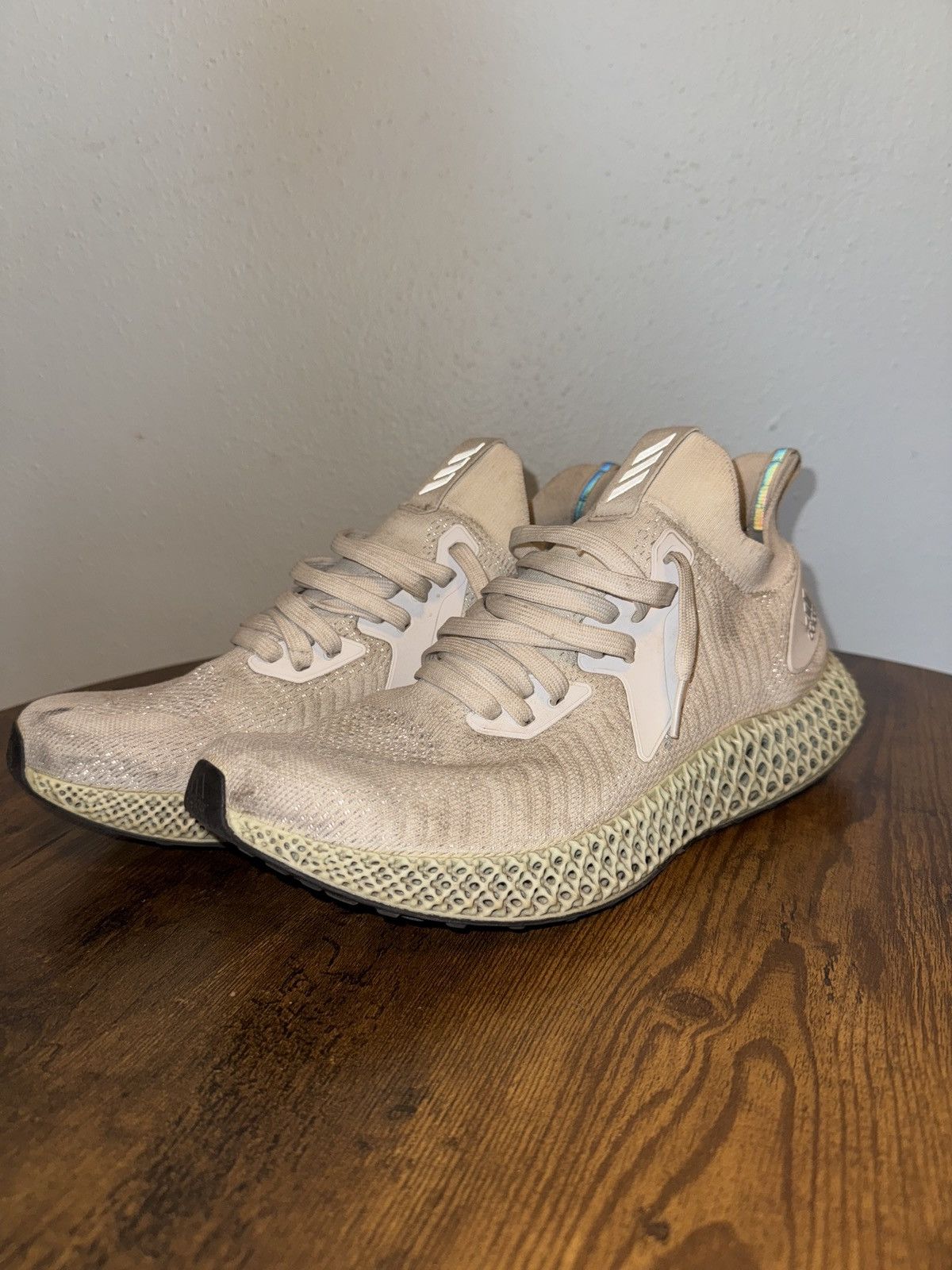Adidas Alphaedge 4D “Reflective White” Size US 11.5 / EU 44-45 - 1 Thumbnail