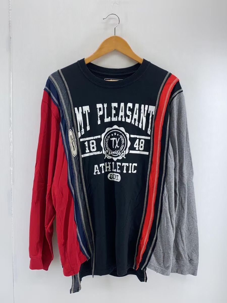 image of Needles "mt Pleasant" Reconstructed Rebuild Long Sleeve Tee, Men's (Size Medium)