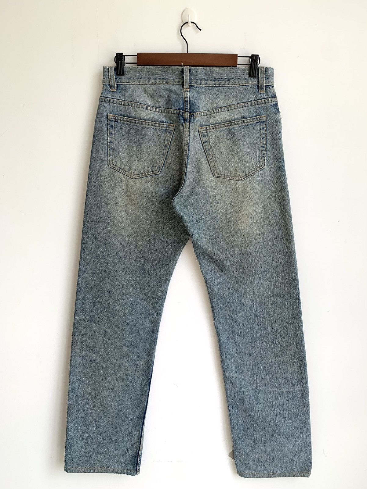 Helmut Lang Vintage Helmut Lang Low Waist Contour Fit Denim Jeans Size US 30 / EU 46 - 2 Thumbnail