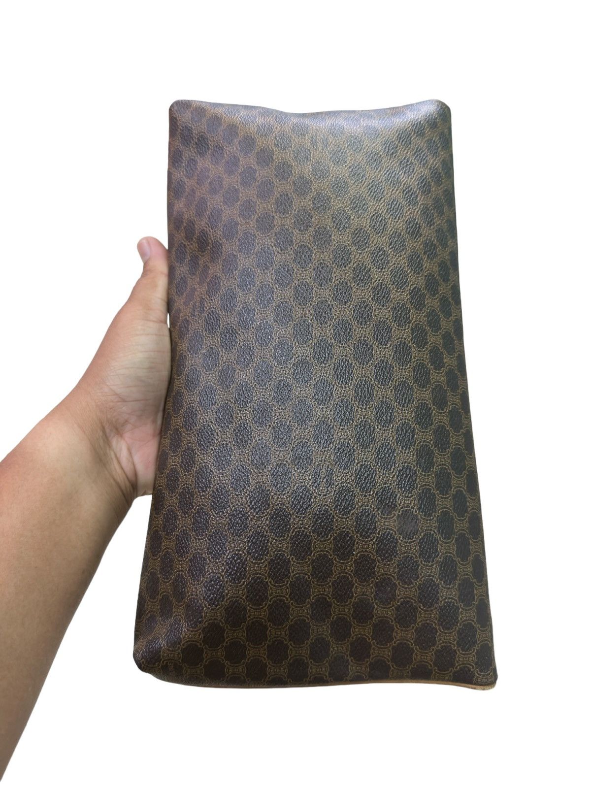 Celine × Vintage AUTHENTIC VINTAGE CELINE MACADAM CLUTCH BAG Size ONE SIZE - 14 Thumbnail