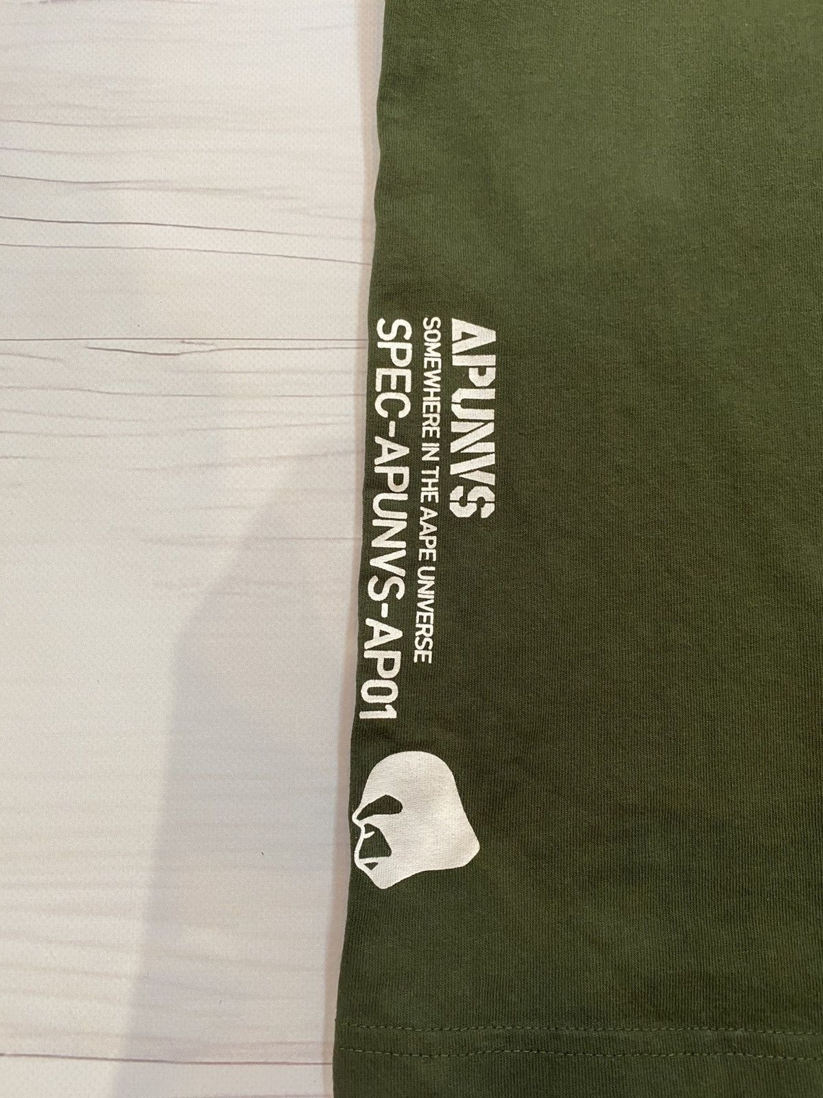 Aape Aape by A Bathing Ape Big logo y2k Camo T shirt Size US L / EU 52-54 / 3 - 17 Thumbnail