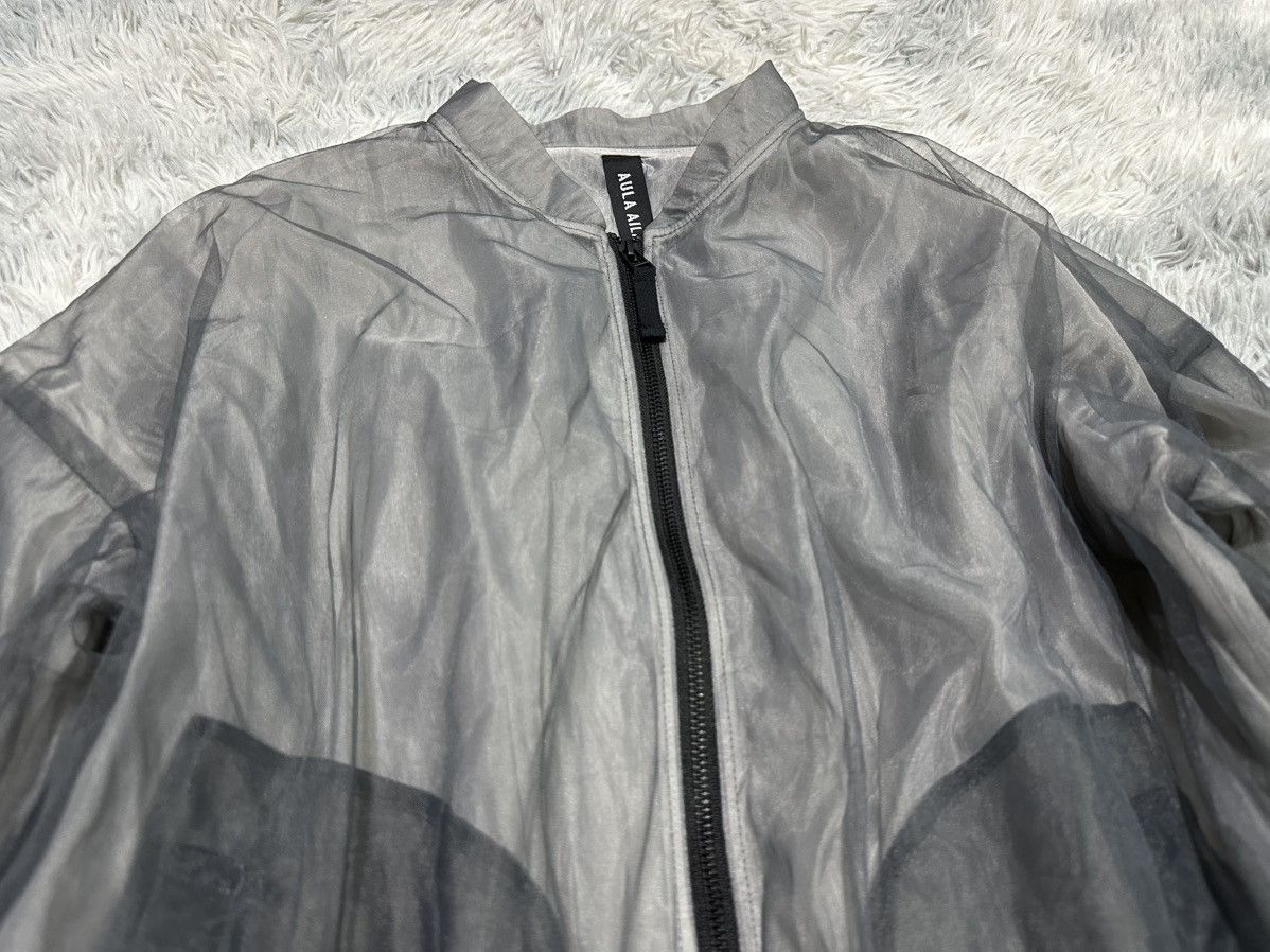 Japanese Brand 🔥Avant-garde Aula Aila Transparent Blouson Jacket Size US M / EU 48-50 / 2 - 3 Thumbnail