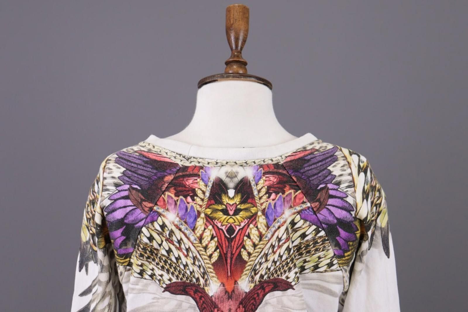 Just Cavalli Just Cavalli Multicolor Lagenlook Sweater Size 40 / M Size M / US 6-8 / IT 42-44 - 9 Thumbnail