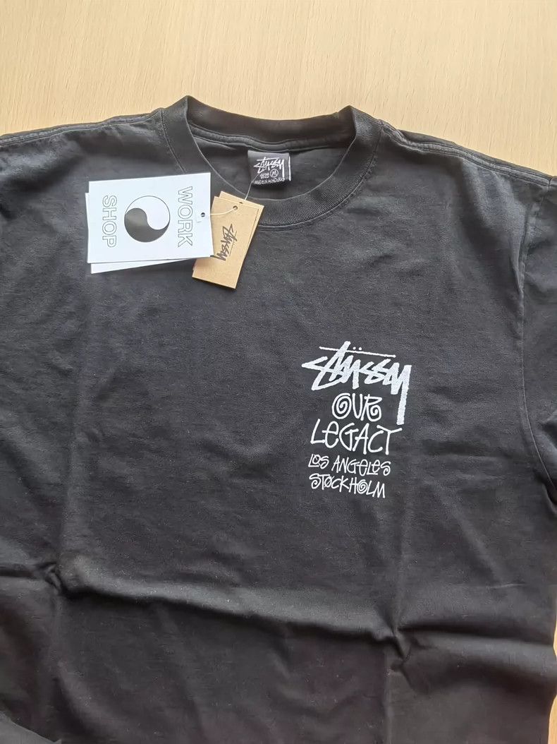 Our Legacy our legacy Logo printed pattern casual round-neck short-sle Size US M / EU 48-50 / 2 - 2 Thumbnail