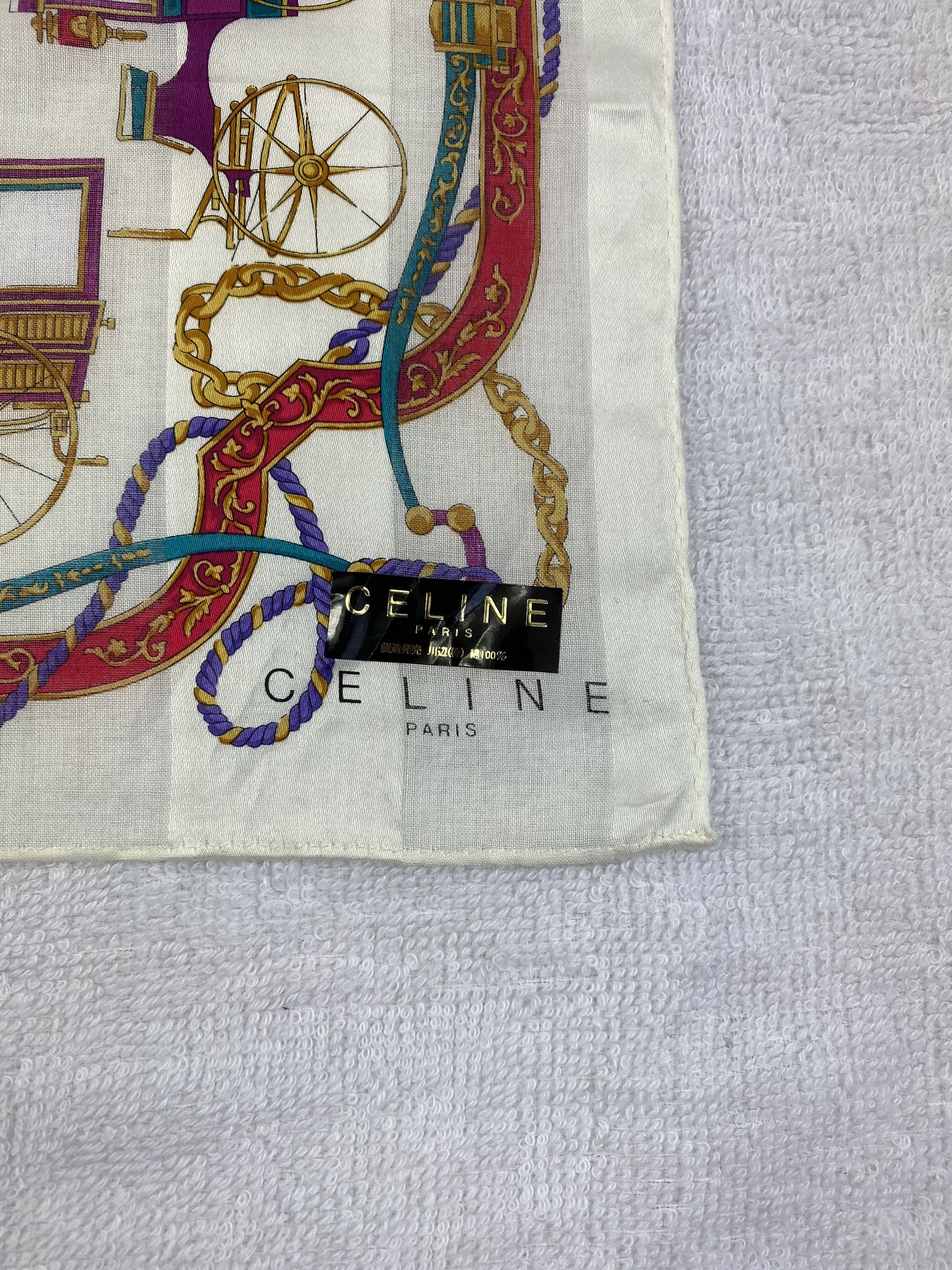 Celine Celine Handkerchief / Bandana / Neckerchief Size ONE SIZE - 5 Thumbnail