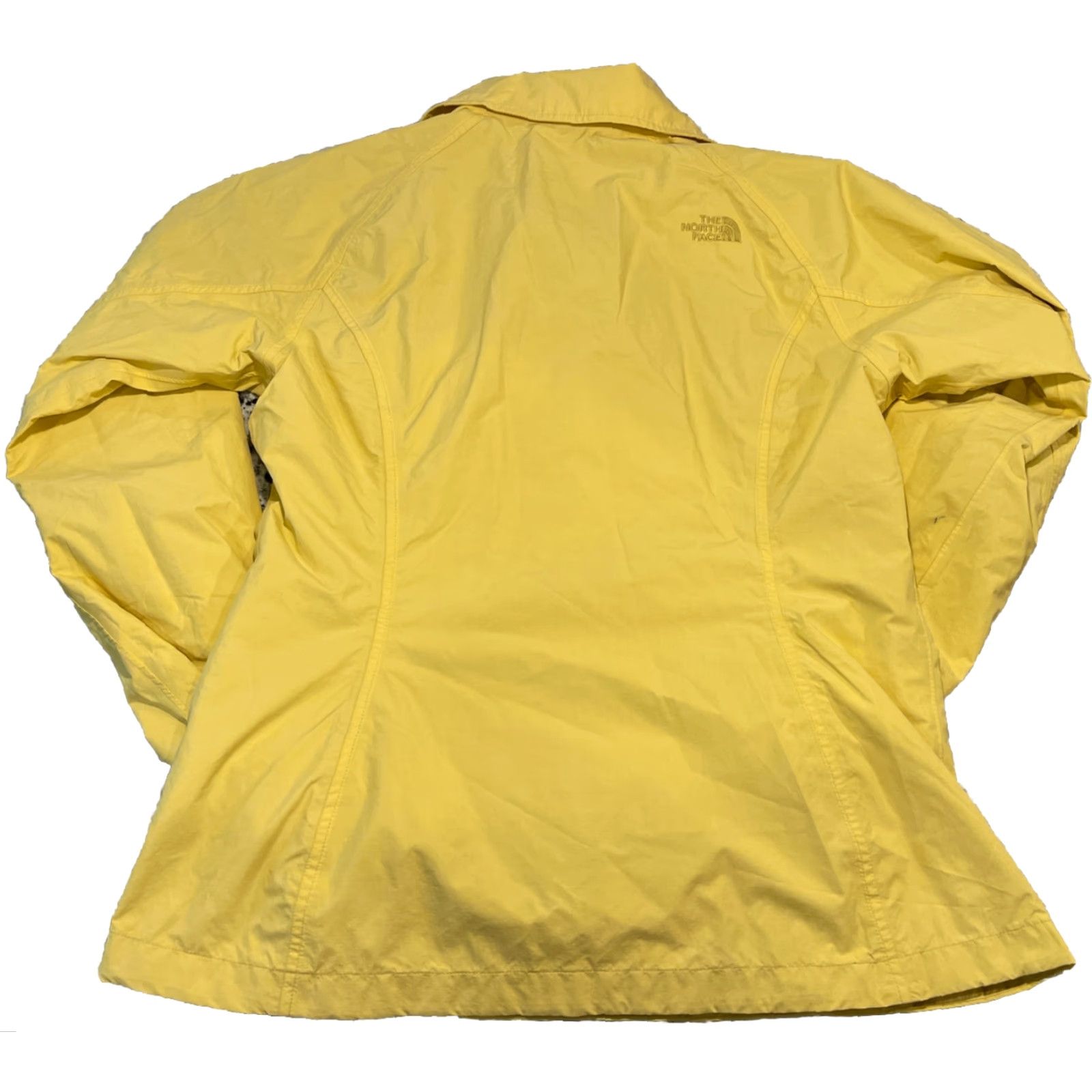 The North Face The North Face Womens Jacket Pea Coat Solid Yellow HyVent Button Front Zip Mid-Length Regular M) Size M / US 6-8 / IT 42-44 - 6 Thumbnail