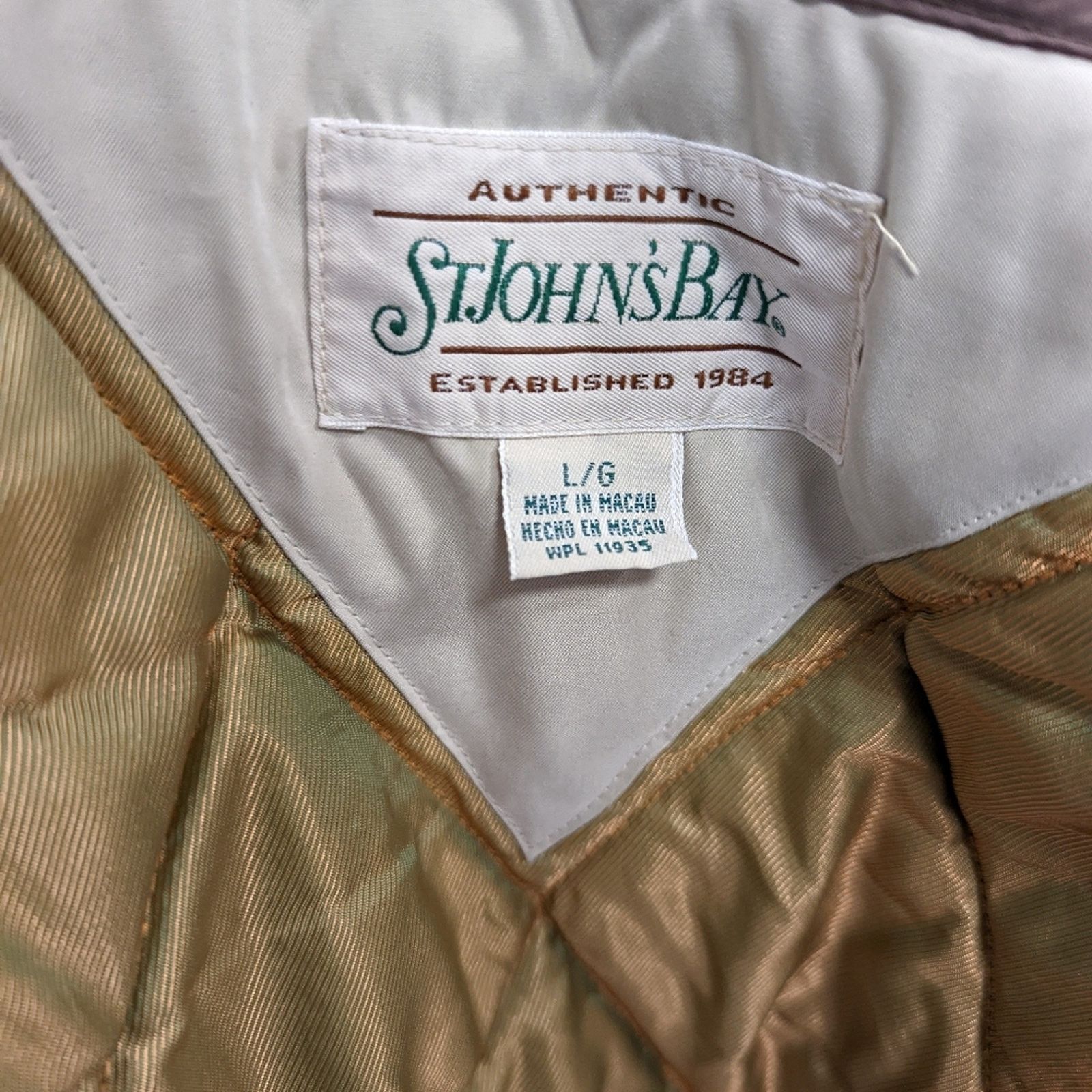 St. Johns Bay Mens Barn/ Farm Jacket L Size US L / EU 52-54 / 3 - 5 Thumbnail