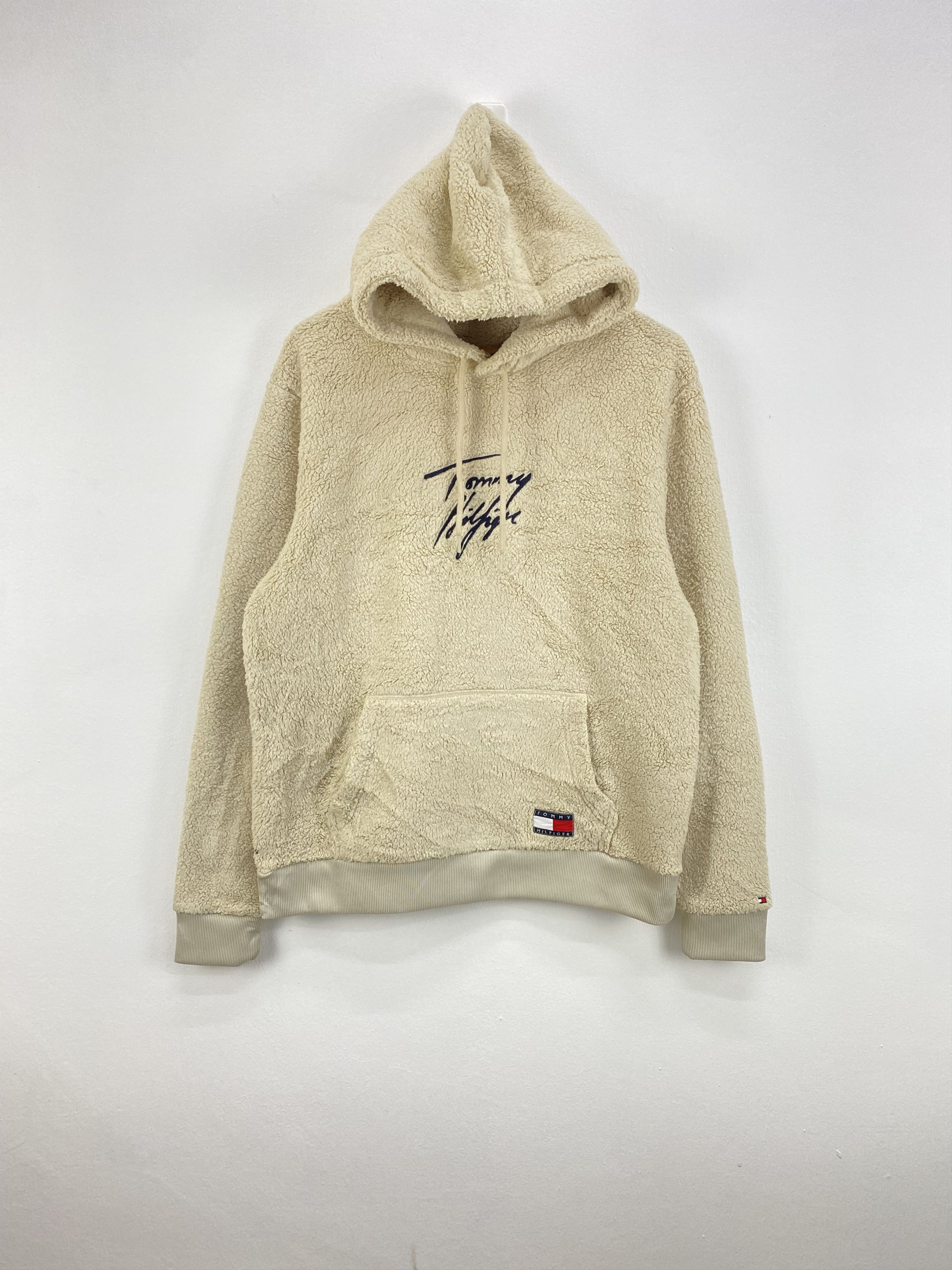 Tommy Hilfiger Vintage Hoodie Sweater Jacket Size US L / EU 52-54 / 3 - 1 Thumbnail
