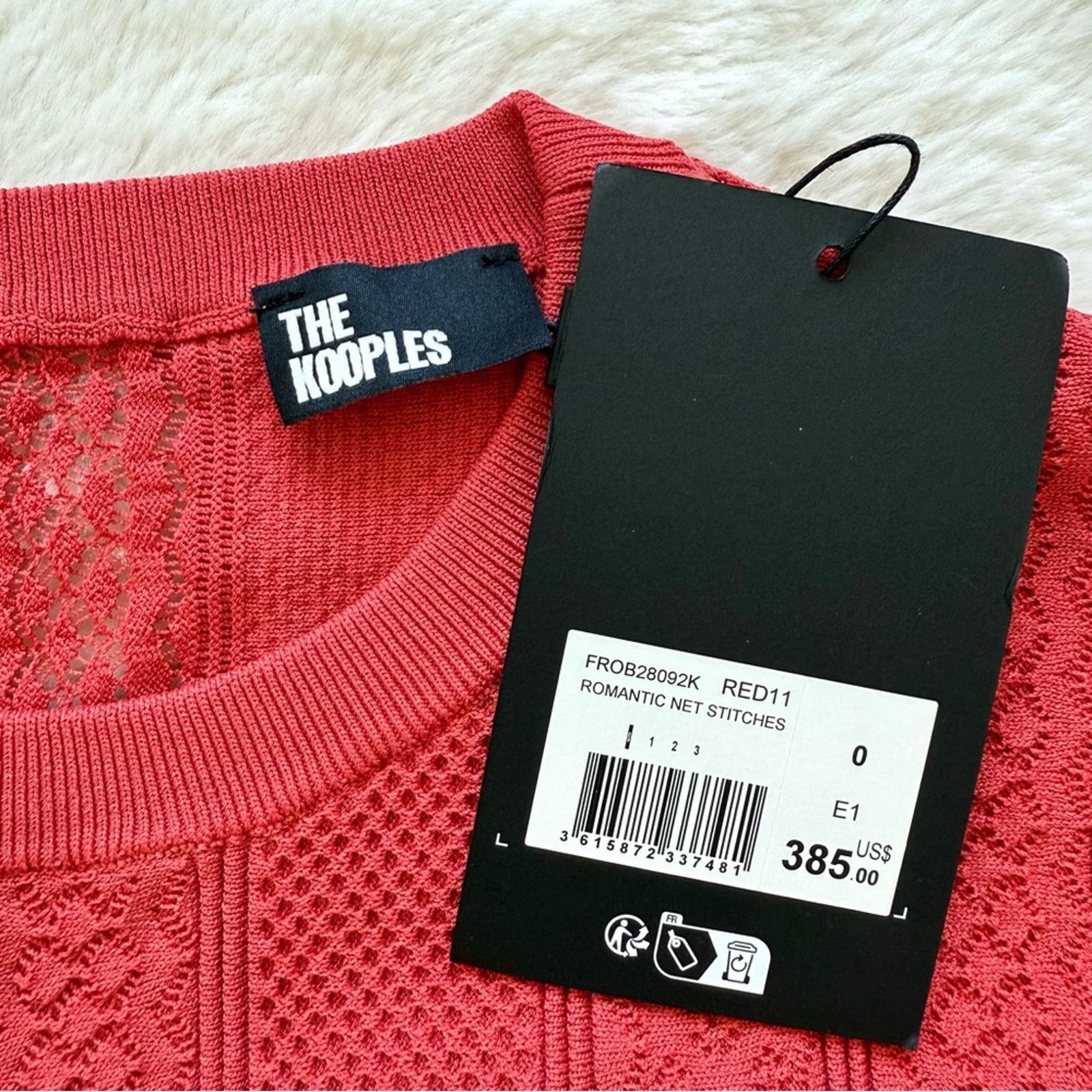 The Kooples NWT!!! The Kooples women red dress size 0 or XS/S Size XS / US 0-2 / IT 36-38 - 7 Thumbnail