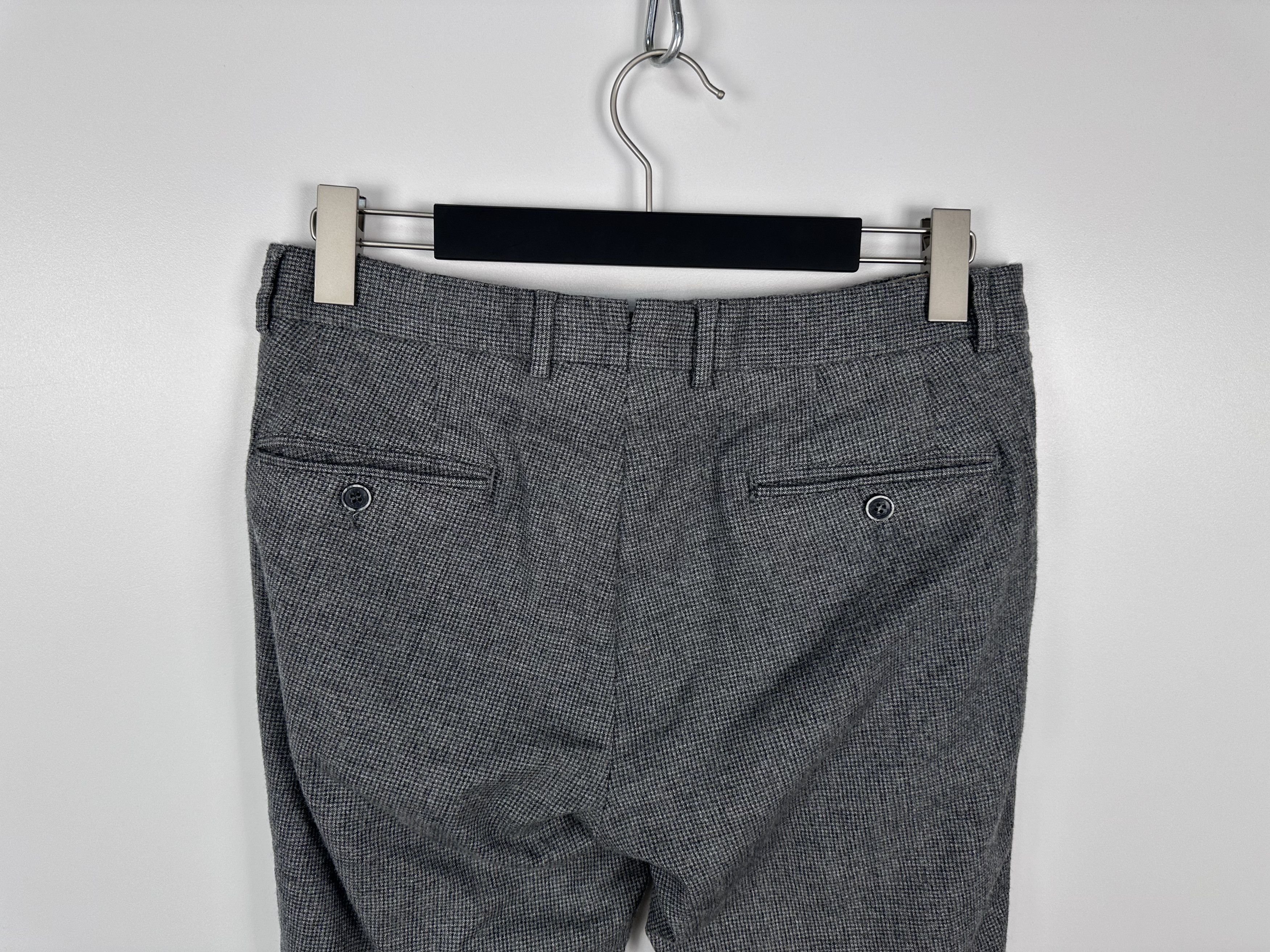 Grailed × Luigi Bianchi Luigi Bianchi Mantova Men’s Gray Wool Trousers Pant Size 50R Size 50R - 6 Thumbnail