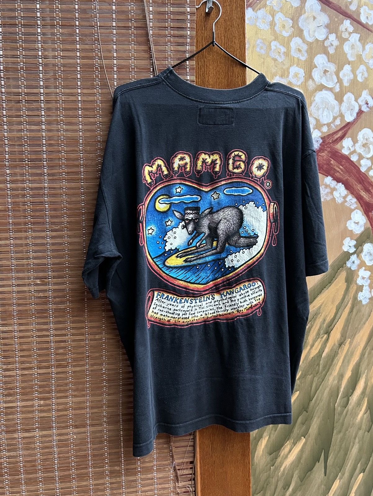 Mambo 1998 Mambo Loud Shirt Frankenstein Kangaroo Sun Faded Tee Size US XL / EU 56 / 4 - 1 Thumbnail