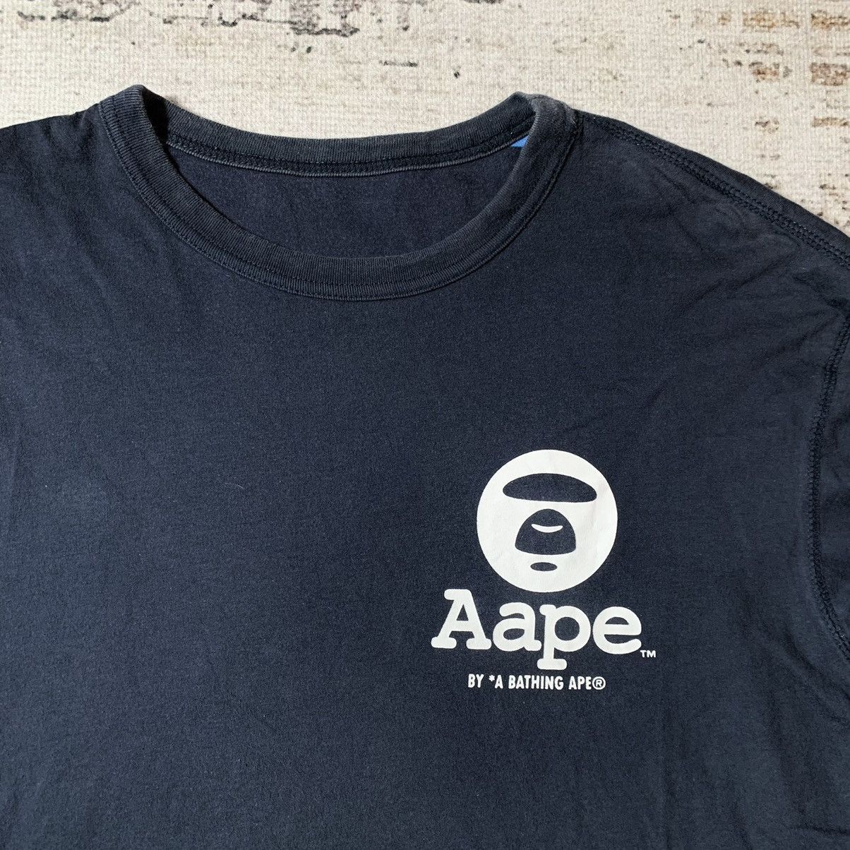 Aape Aape by A Bathing Ape Reversible Long Sleeve Tee Size US L / EU 52-54 / 3 - 7 Thumbnail