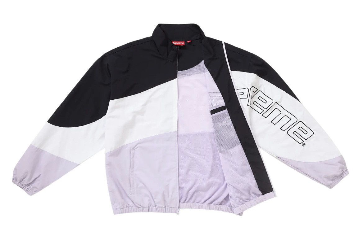 Supreme Supreme Curve Track Jacket (SS24) Light Purple Size US L / EU 52-54 / 3 - 2 Thumbnail